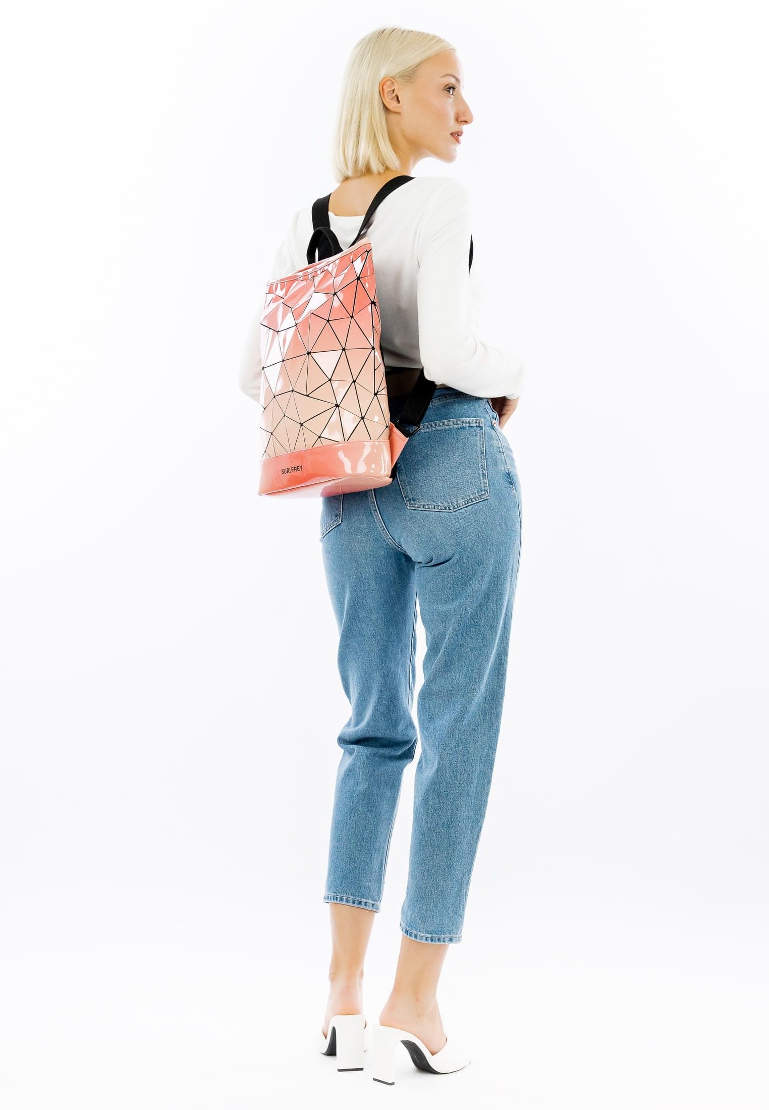 SURI FREY Jessy-Lu Finish City Backpack L Rucksack peach