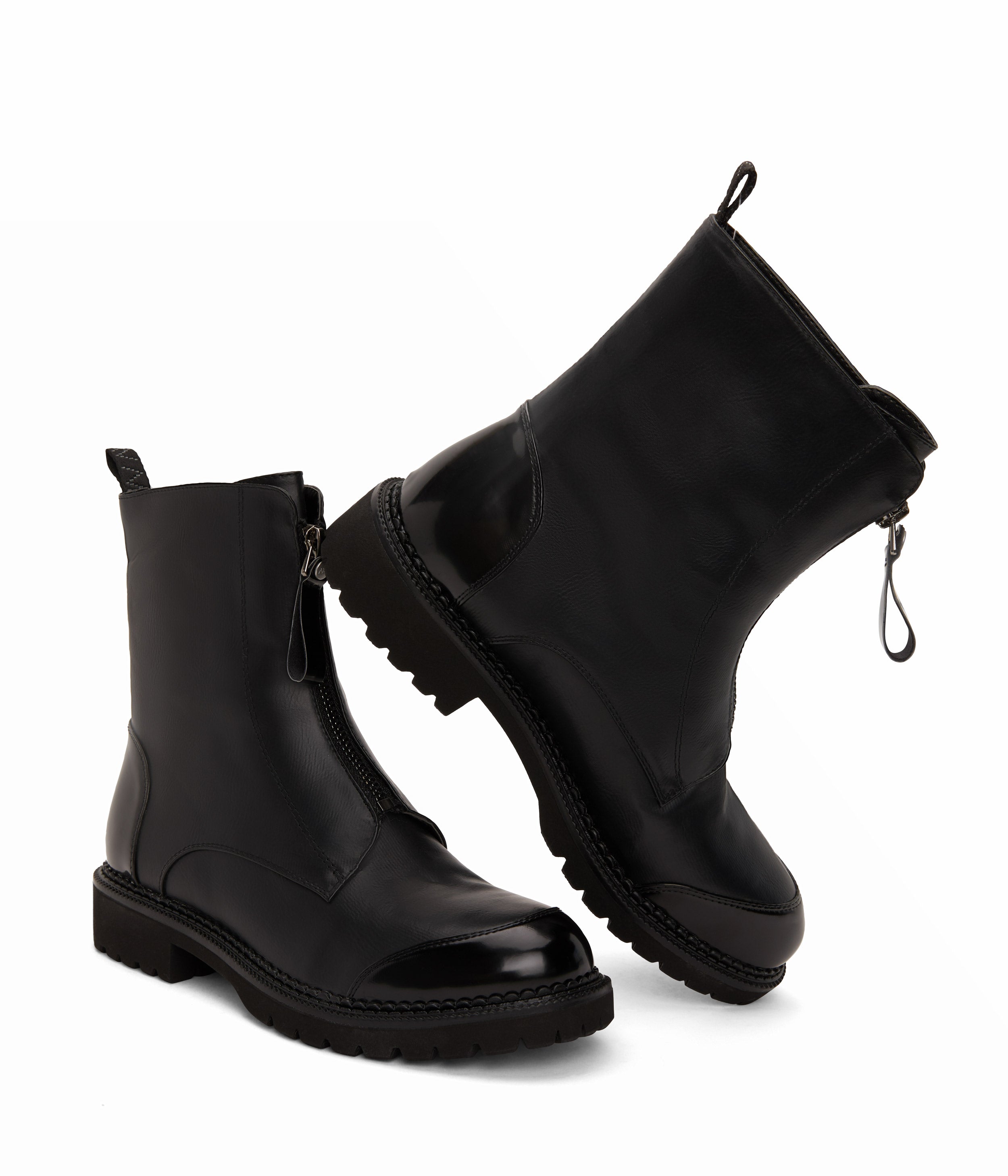 Matt & Nat Jasmin Combat Boots schwarz vegan 36-41