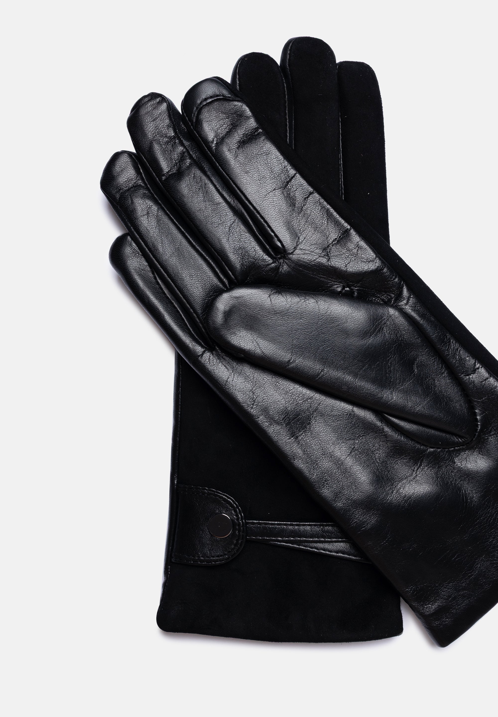 RE:DESIGNED Lina Handschuhe Black Vollleder Touch