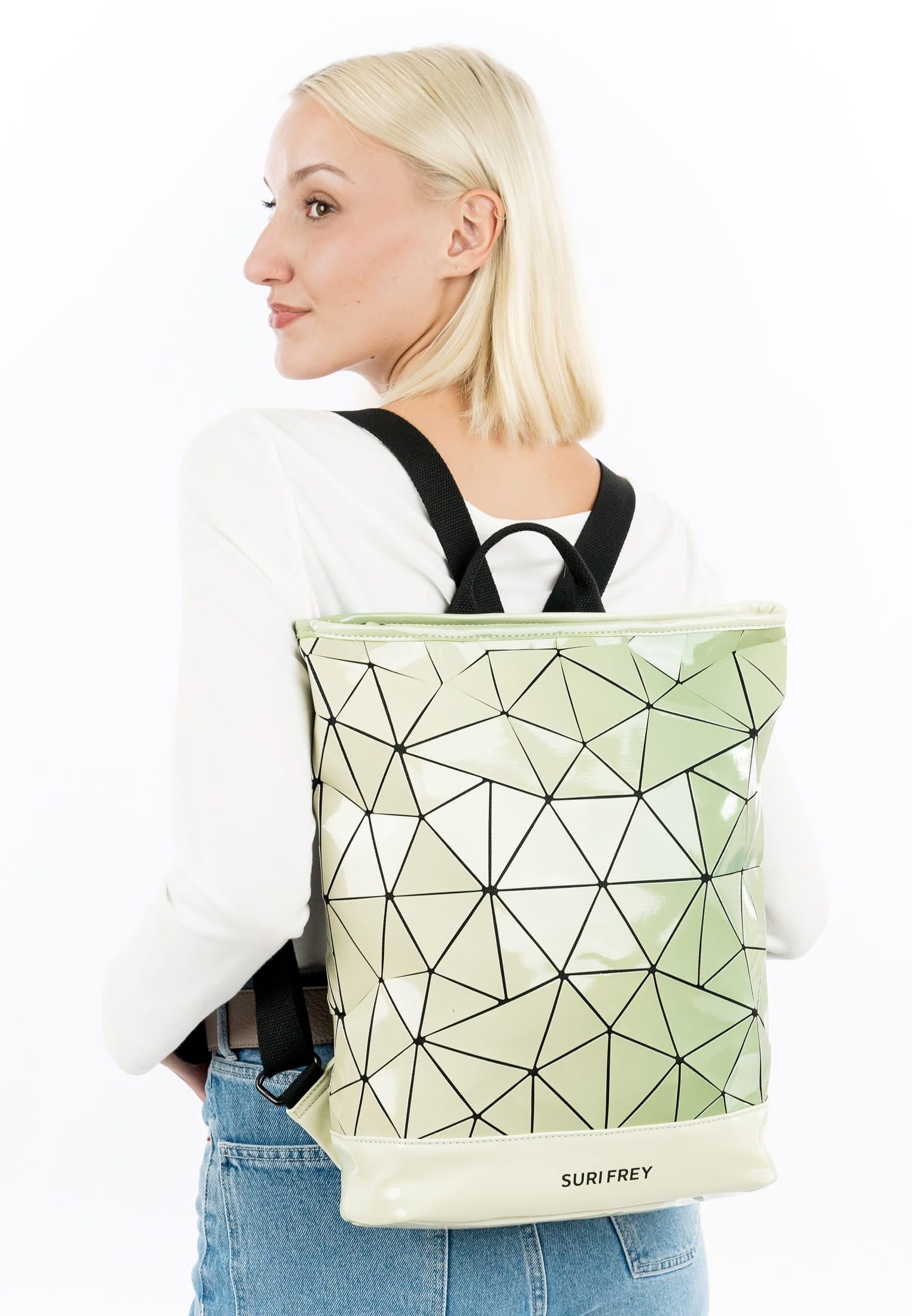 SURI FREY Jessy-Lu Finish City Backpack L Rucksack grün Laptop