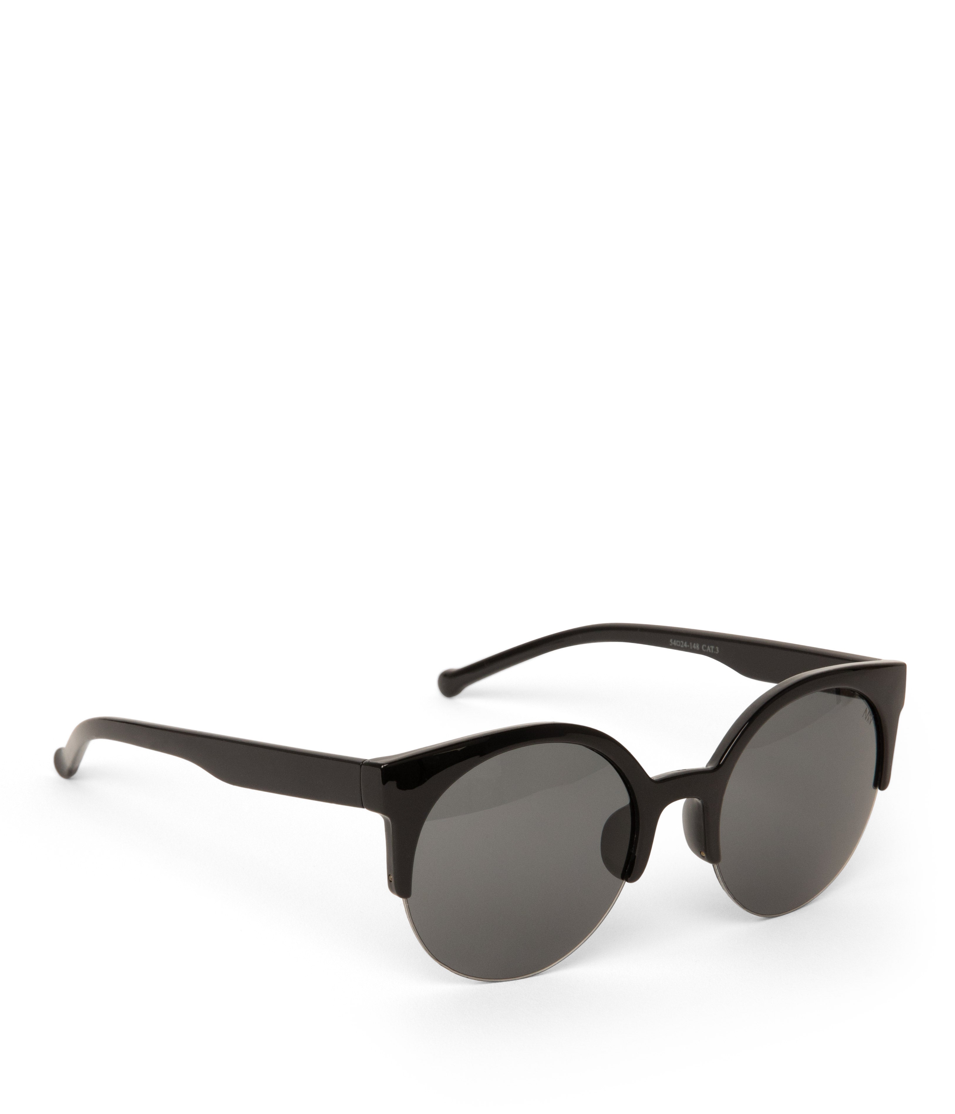 Matt & Nat OVERT-2 Sonnenbrille Schwarz Polarisiert Recycelt