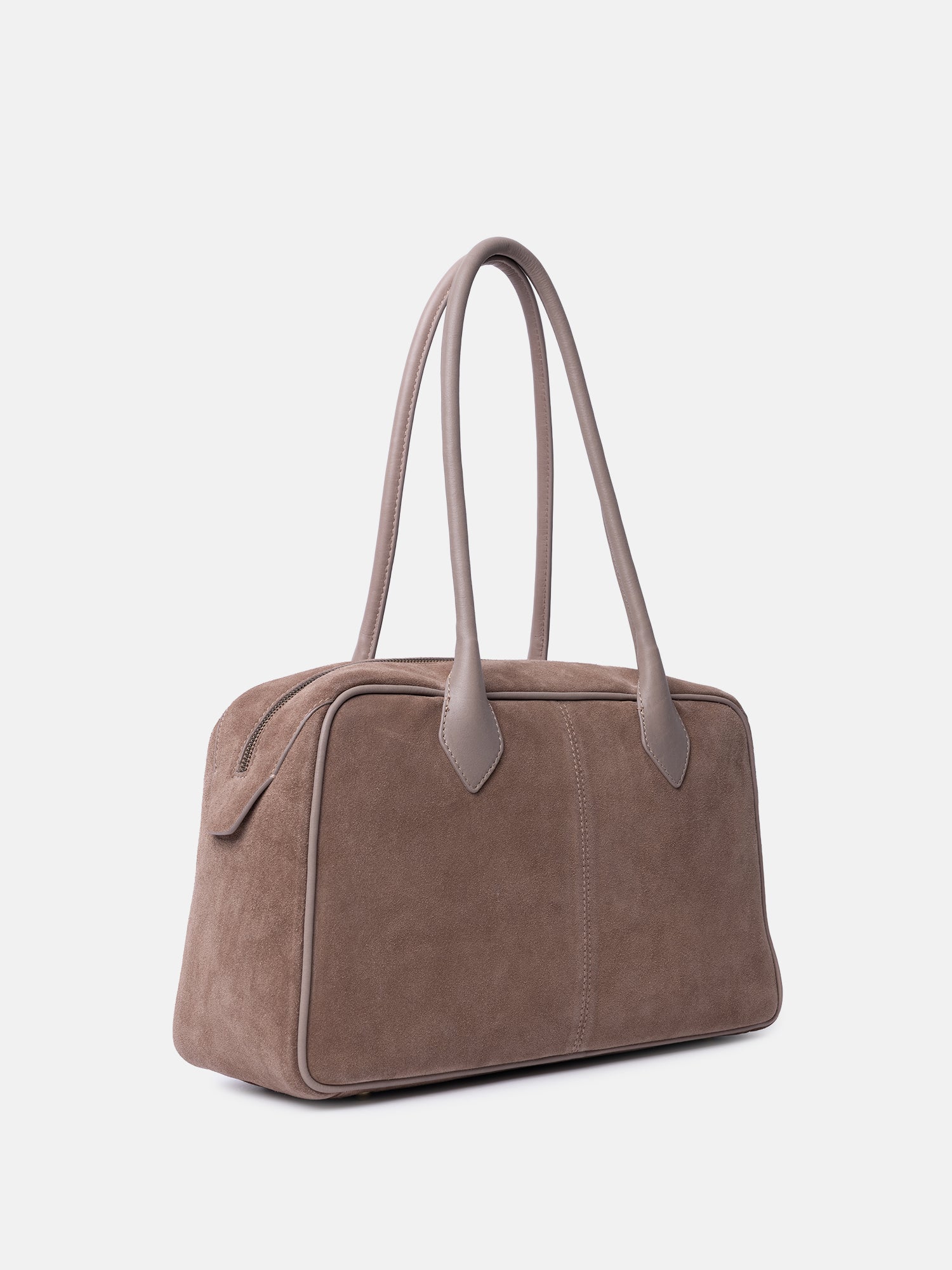 RE:DESIGNED Solin Big Handtasche Grey Vollleder