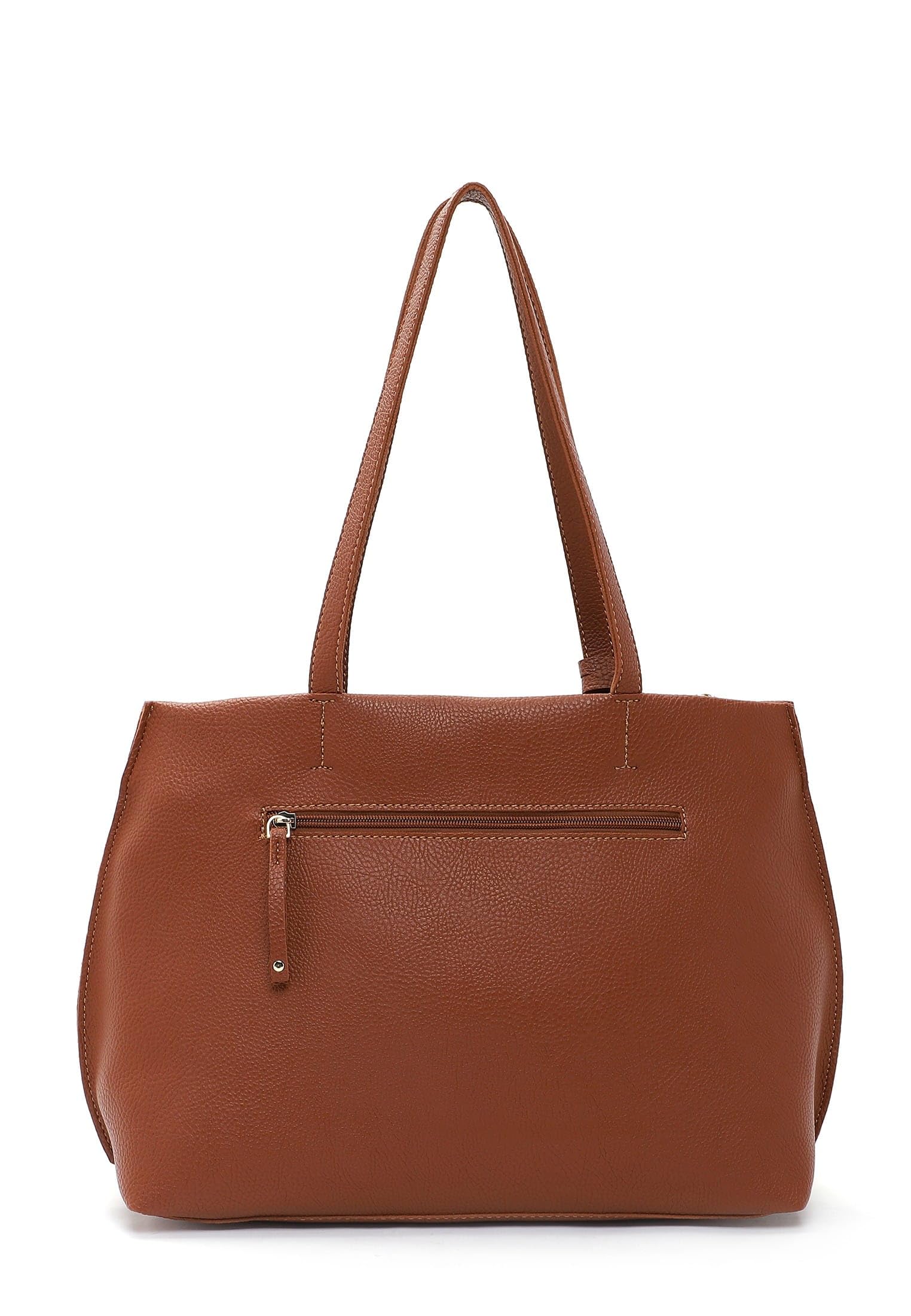 SURI FREY Orry Hobo Bag Umhängetasche Darkcognac A4