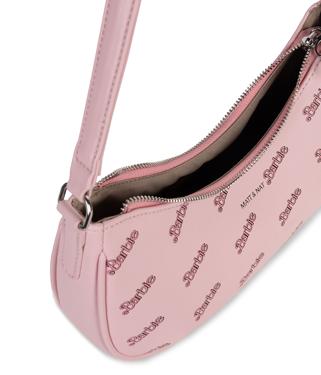 Matt & Nat Mari Barbie Schultertasche Pink Sky vegan