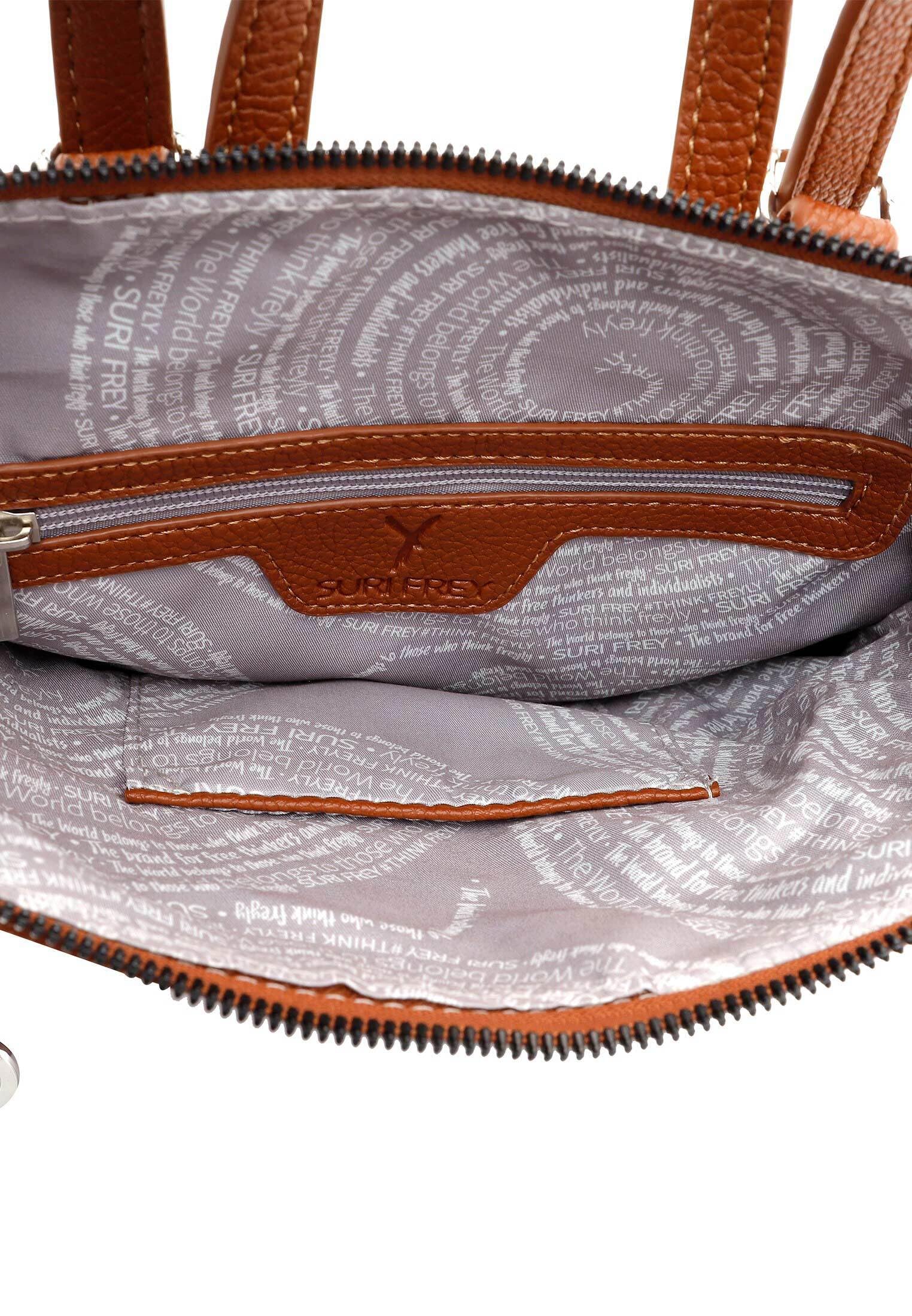 SURI FREY Debby 13606 Rucksack Cognac 33x31x13