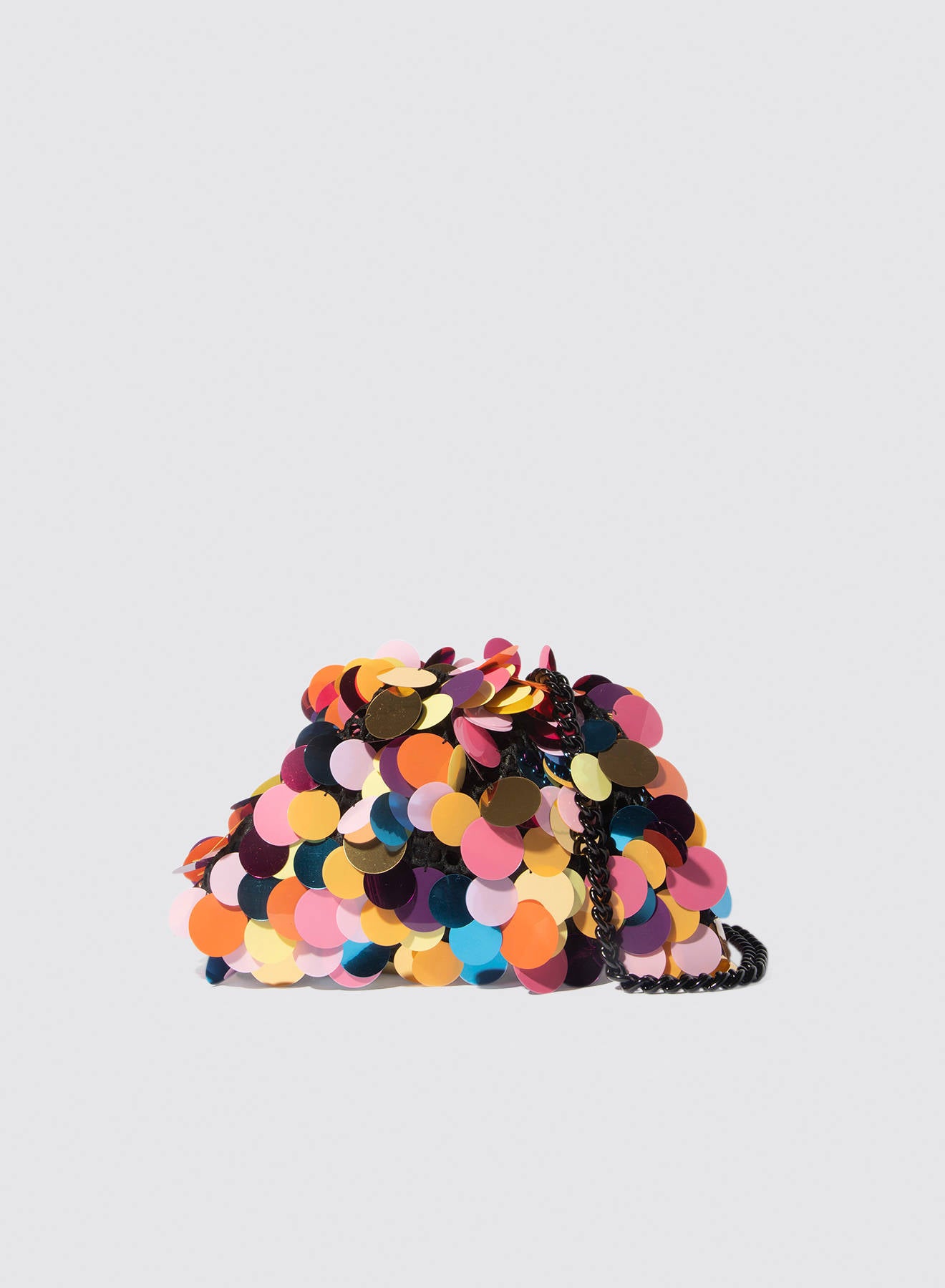 Maria la Rosa Carnival Mini Clutch Pailletten Gold