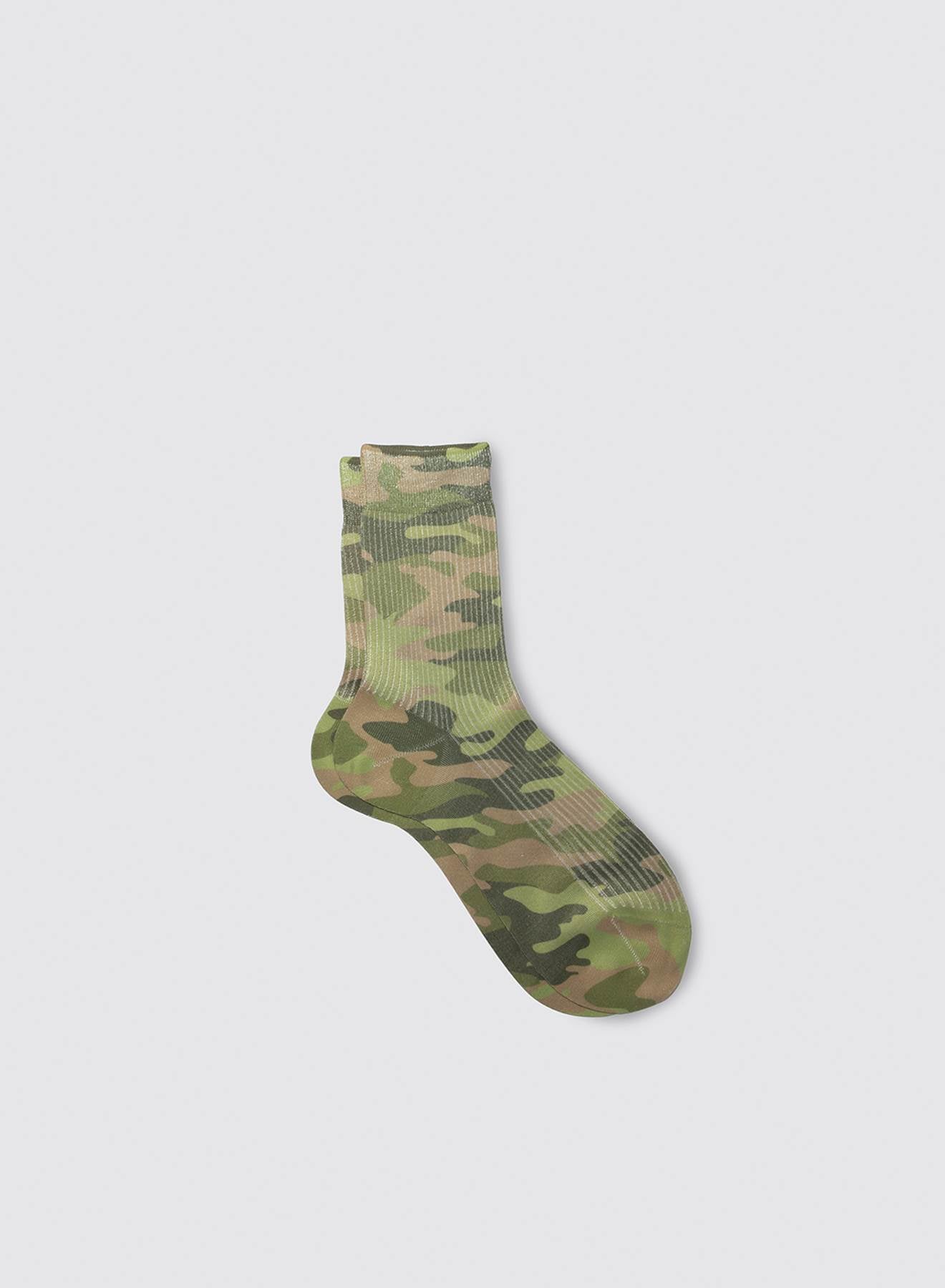 Maria la Rosa Camouflage Socken Military Seide