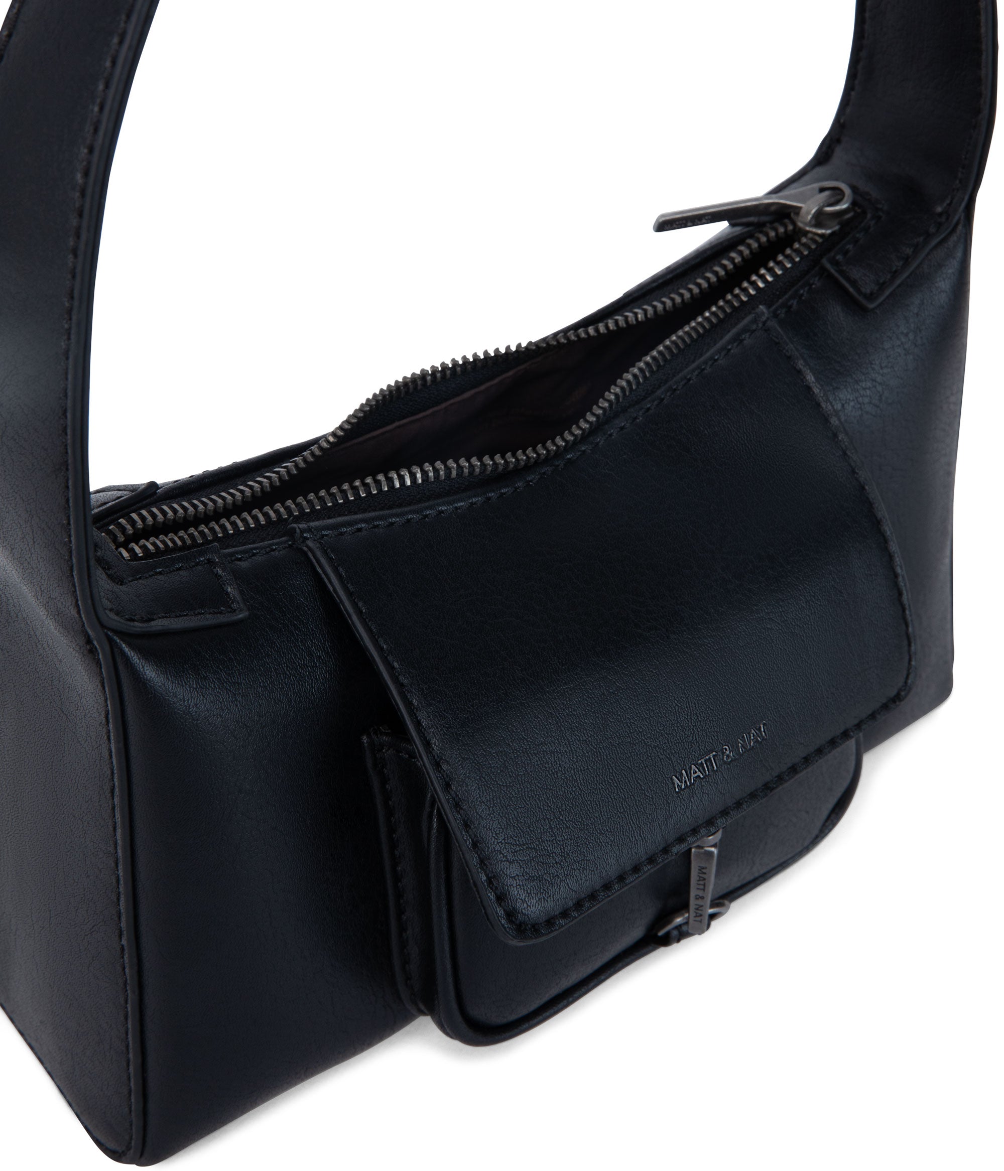 Matt & Nat Arbor Loti Schultertasche Schwarz