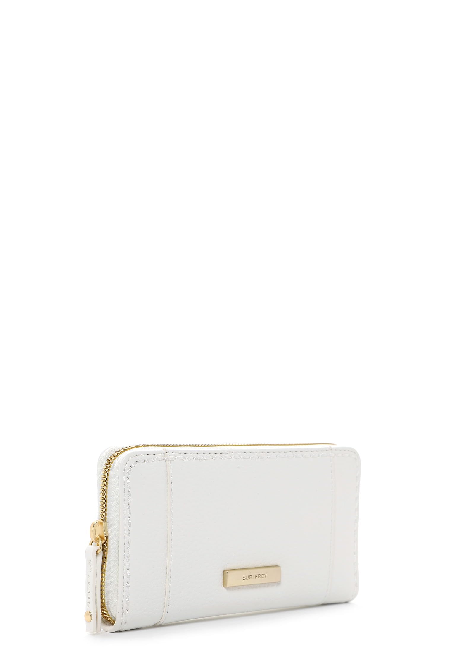 SURI FREY Ginny Geldbörse Weiß 19,5cm Zipper