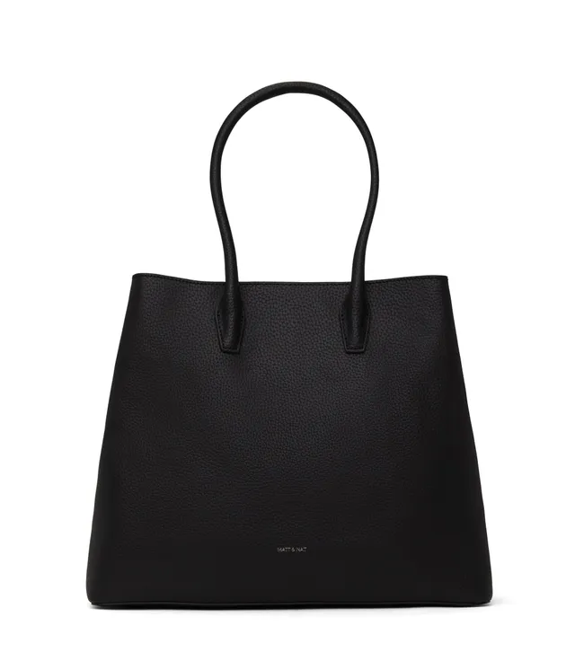 Matt & Nat Purity Krista Handtasche Schwarz groß