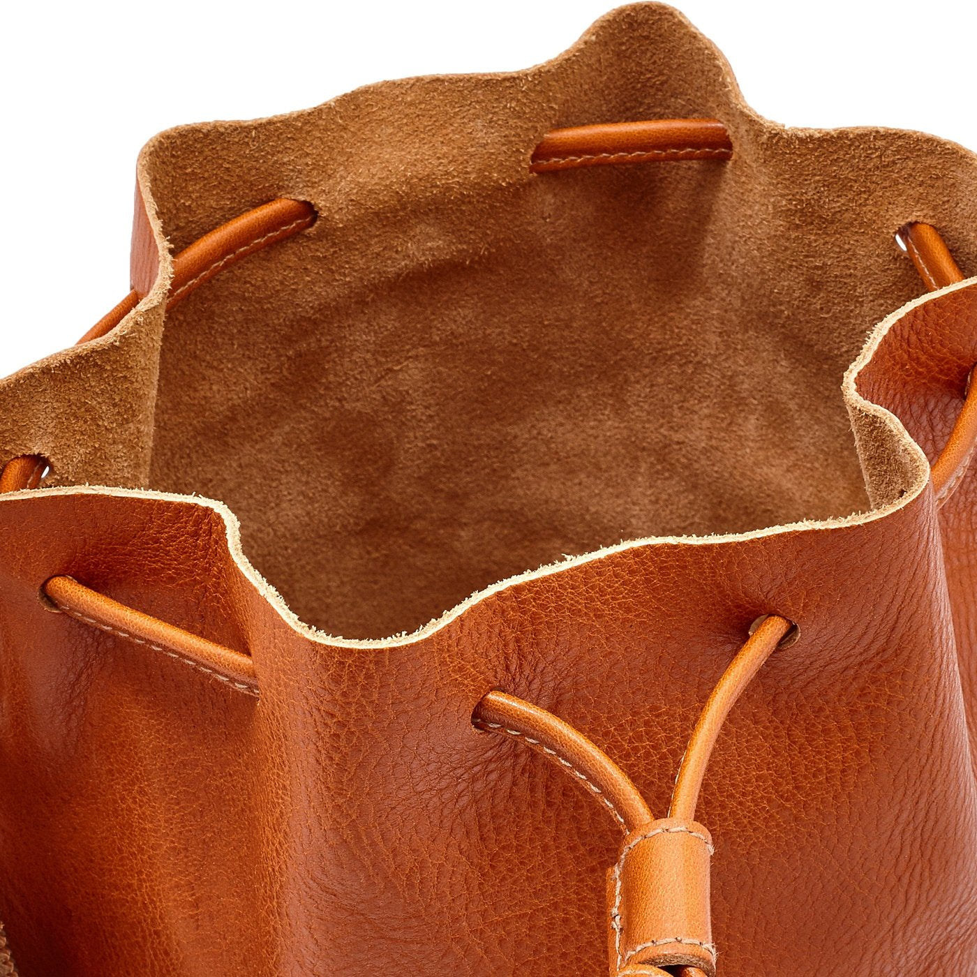 Il Bisonte Silvia Beuteltasche Karamell Vollleder