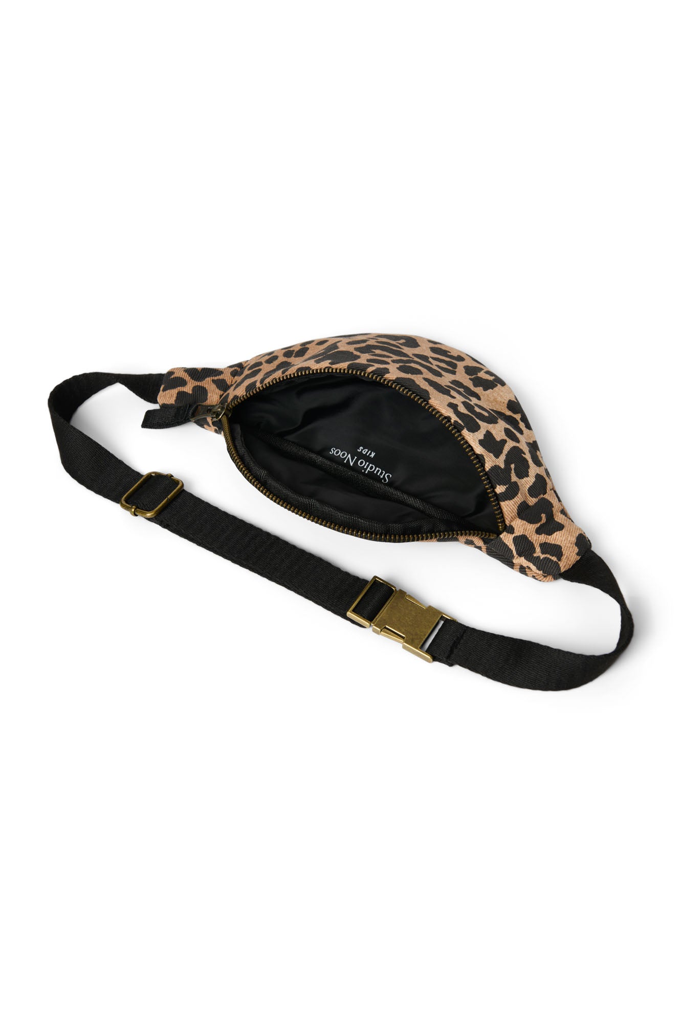 Studio Noos Cotton Mini Bauchtasche Brown Leopard Kinder