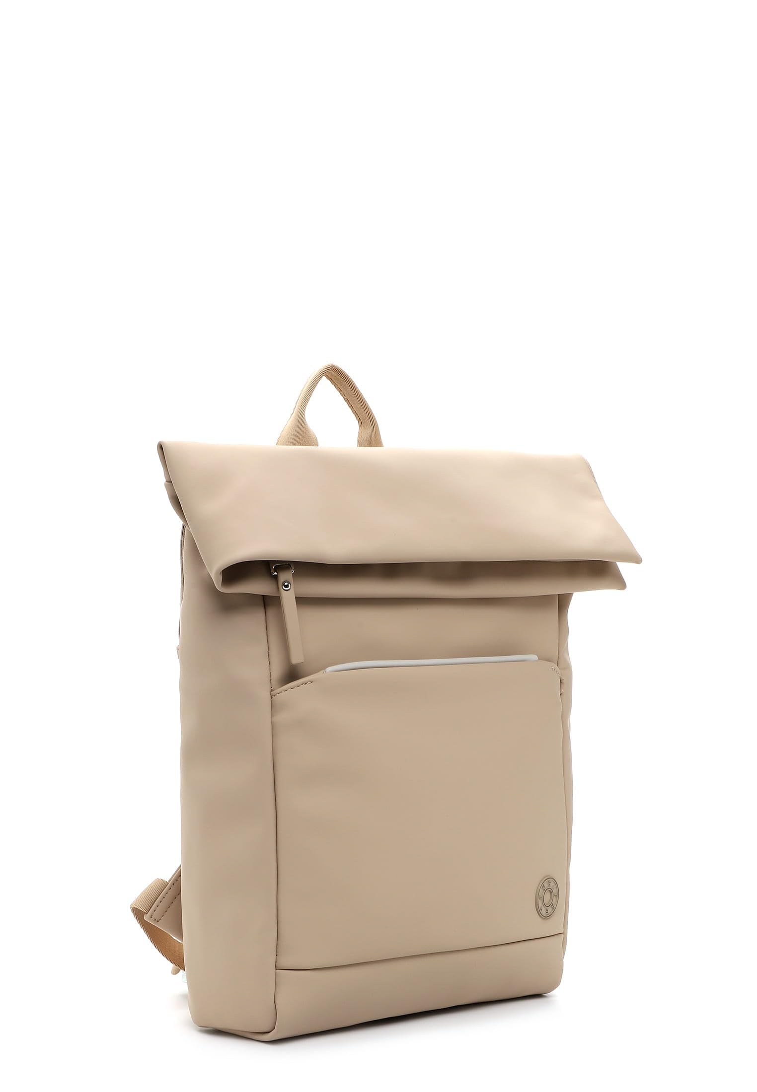 SURI FREY Besty City Backpack L Rucksack Sand Erweiterbar