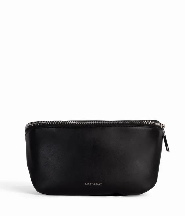Matt & Nat Vie Forum Gürteltasche Schwarz vegan