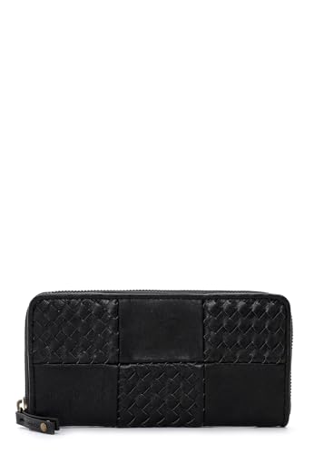 SURI FREY Bly Zip Around Geldbörse Schwarz Patchwork