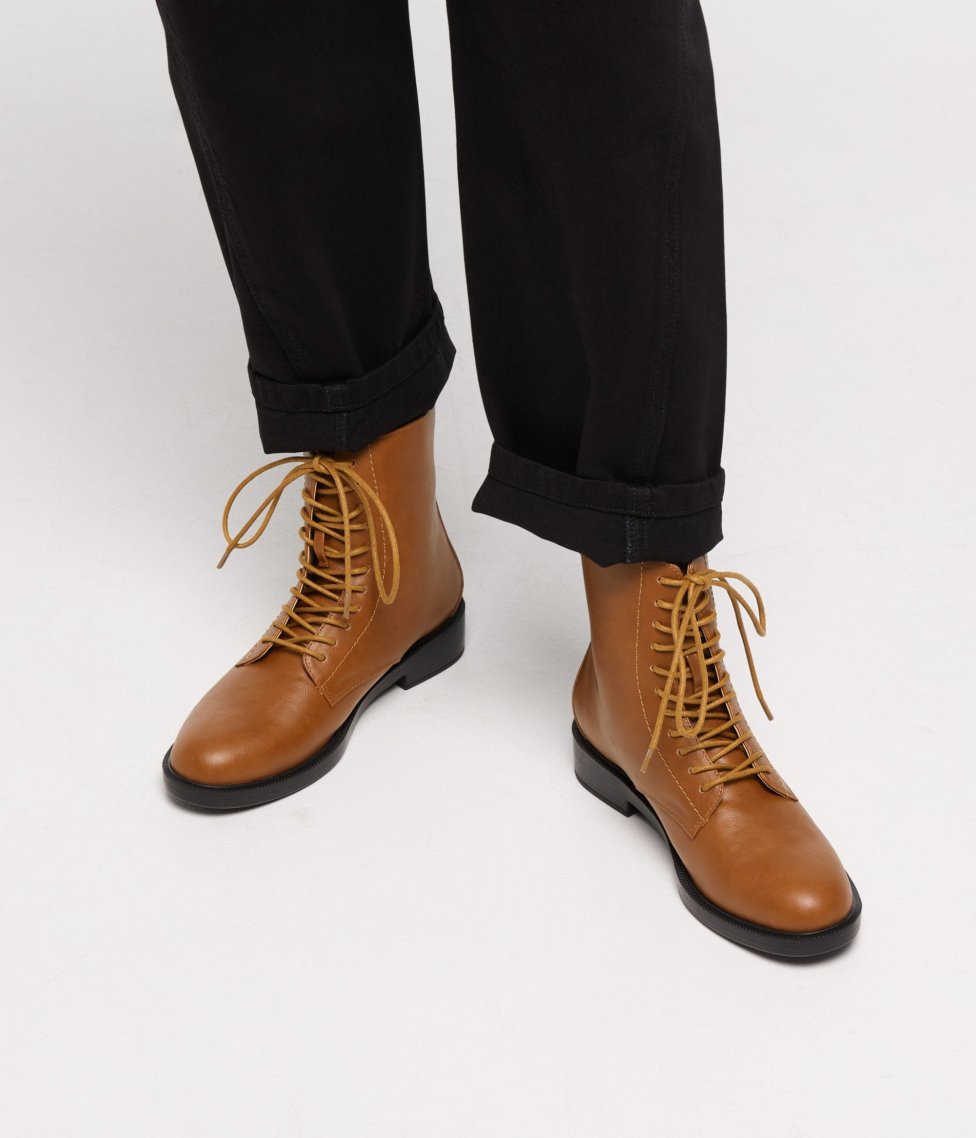 Matt & Nat Morton Combat Boots Damen Black 38 vegan