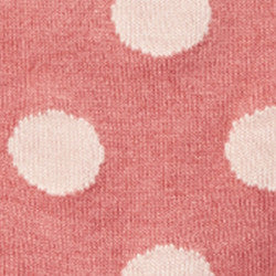 Maria la Rosa Dotty Socken Bordeaux Punkte Baumwolle