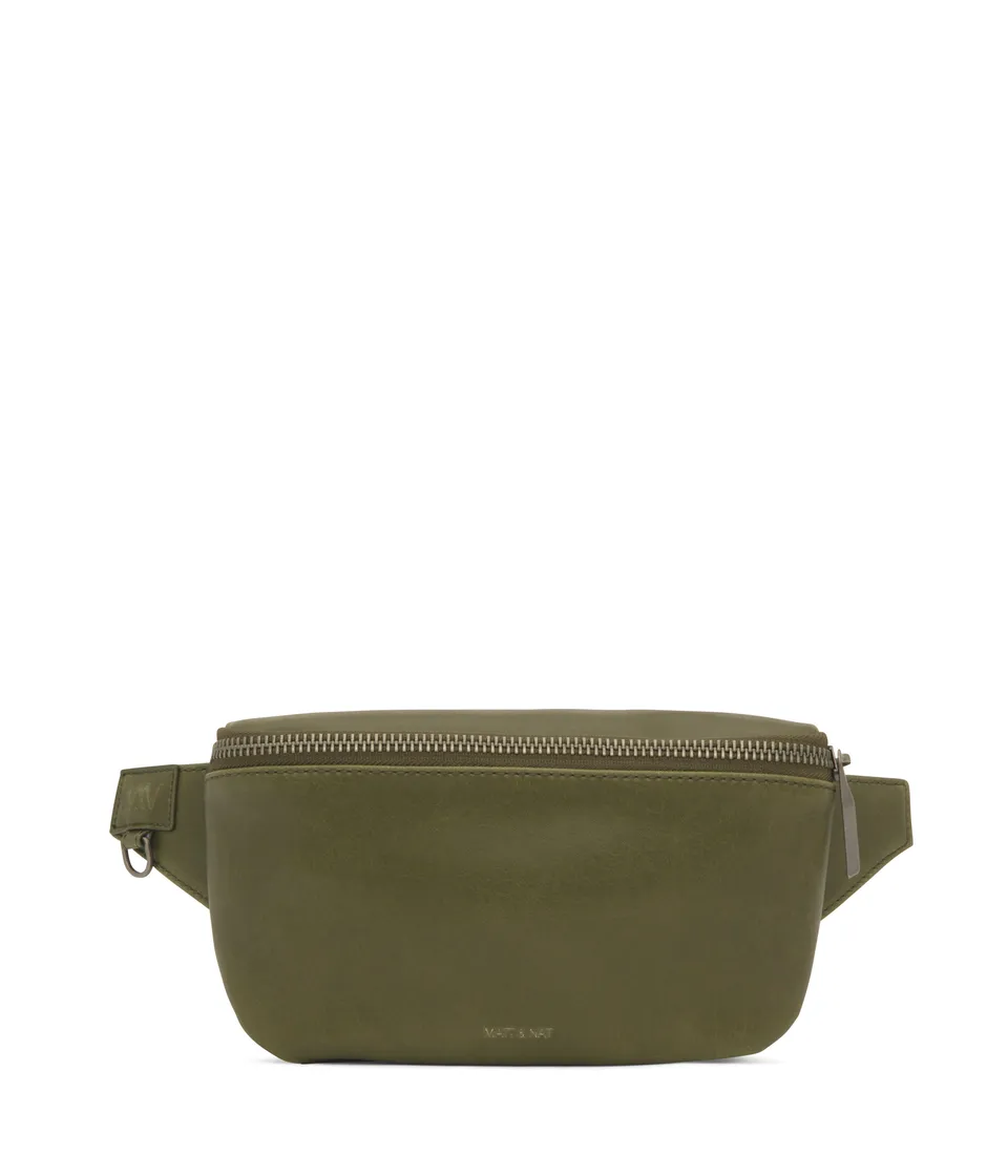 Matt & Nat Vie Vintage Bauchtasche Schwarz Gürtel