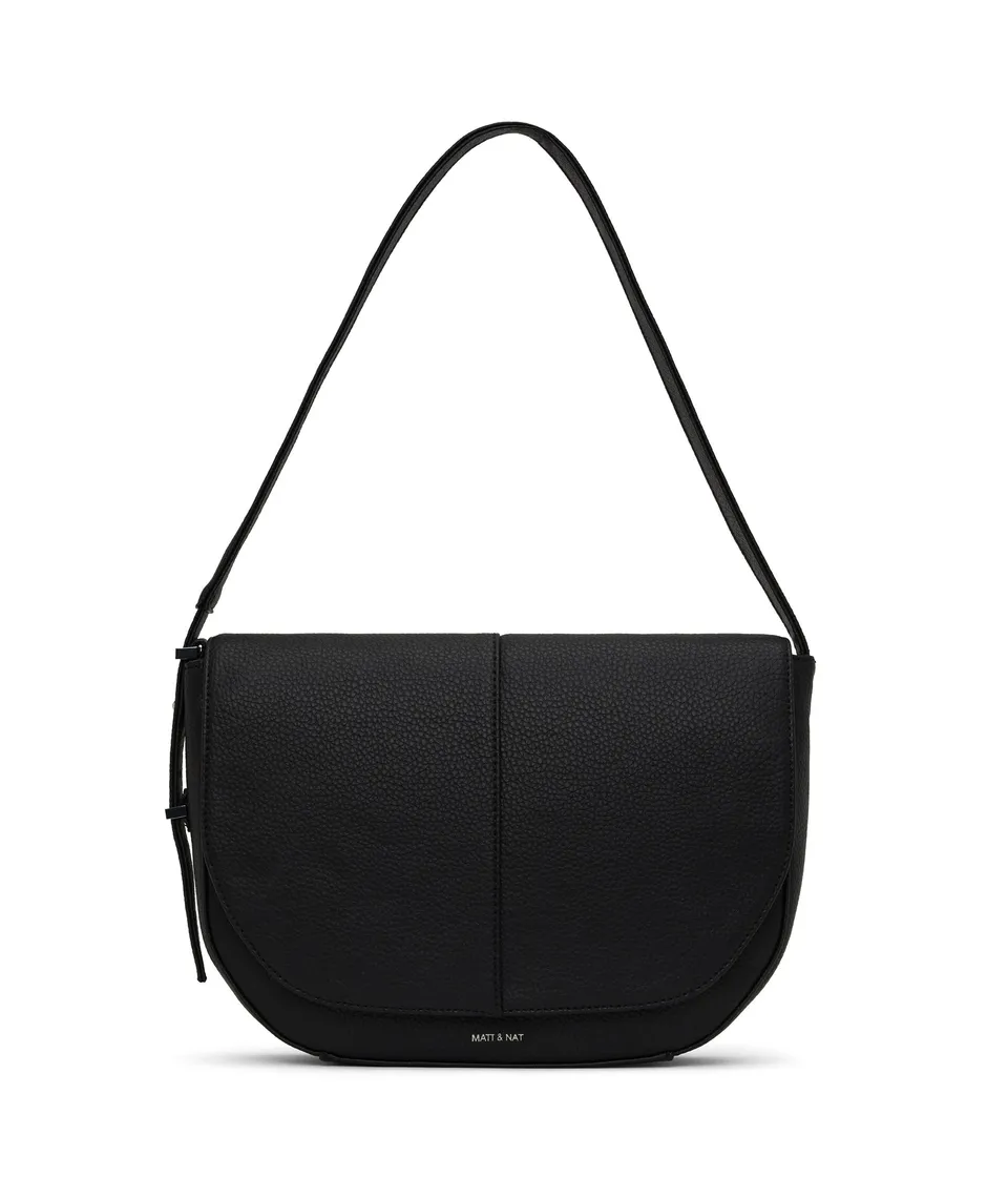 Matt & Nat Purity Alik Schultertasche Schwarz
