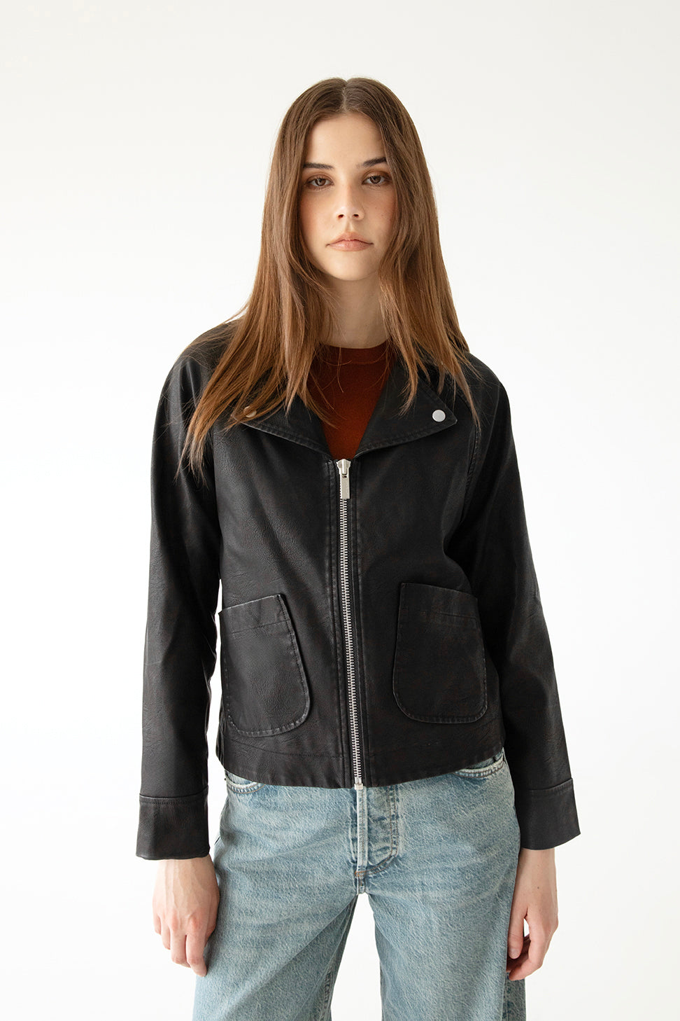 Matt & Nat RIVI Bomberjacke schwarz vegan XS-XL