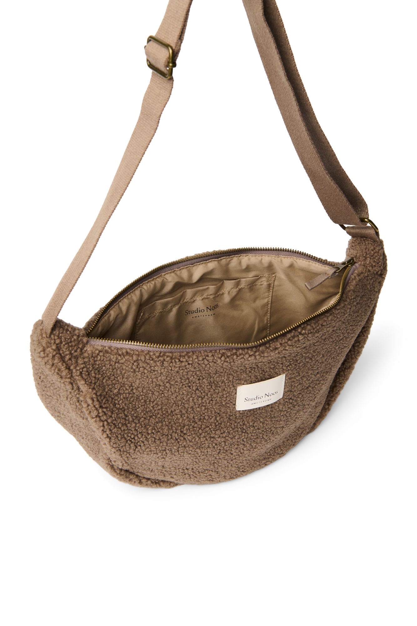 Studio Noos Teddy Bauchtasche Braun Erwachsene