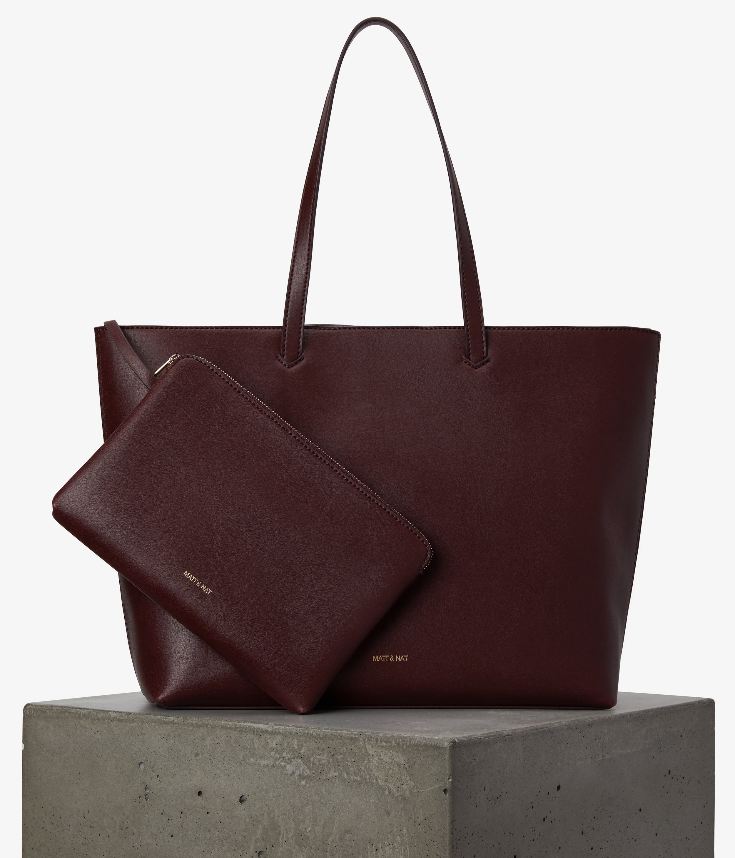 Matt & Nat Vintage Nivi Tote Shopper vegan mit Beutel