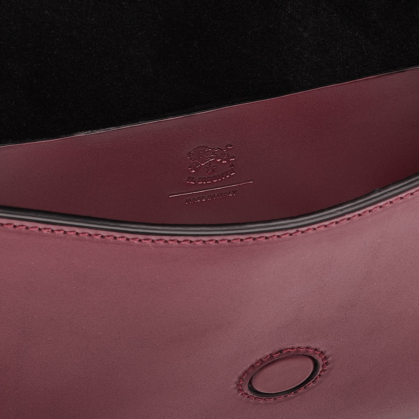 Il Bisonte Consuelo Pochette amarena Vollleder