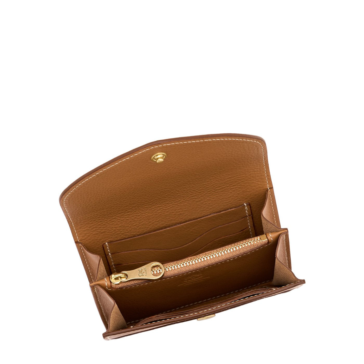 Il Bisonte Esperia Geldbörse Gianduia Vollleder Damen