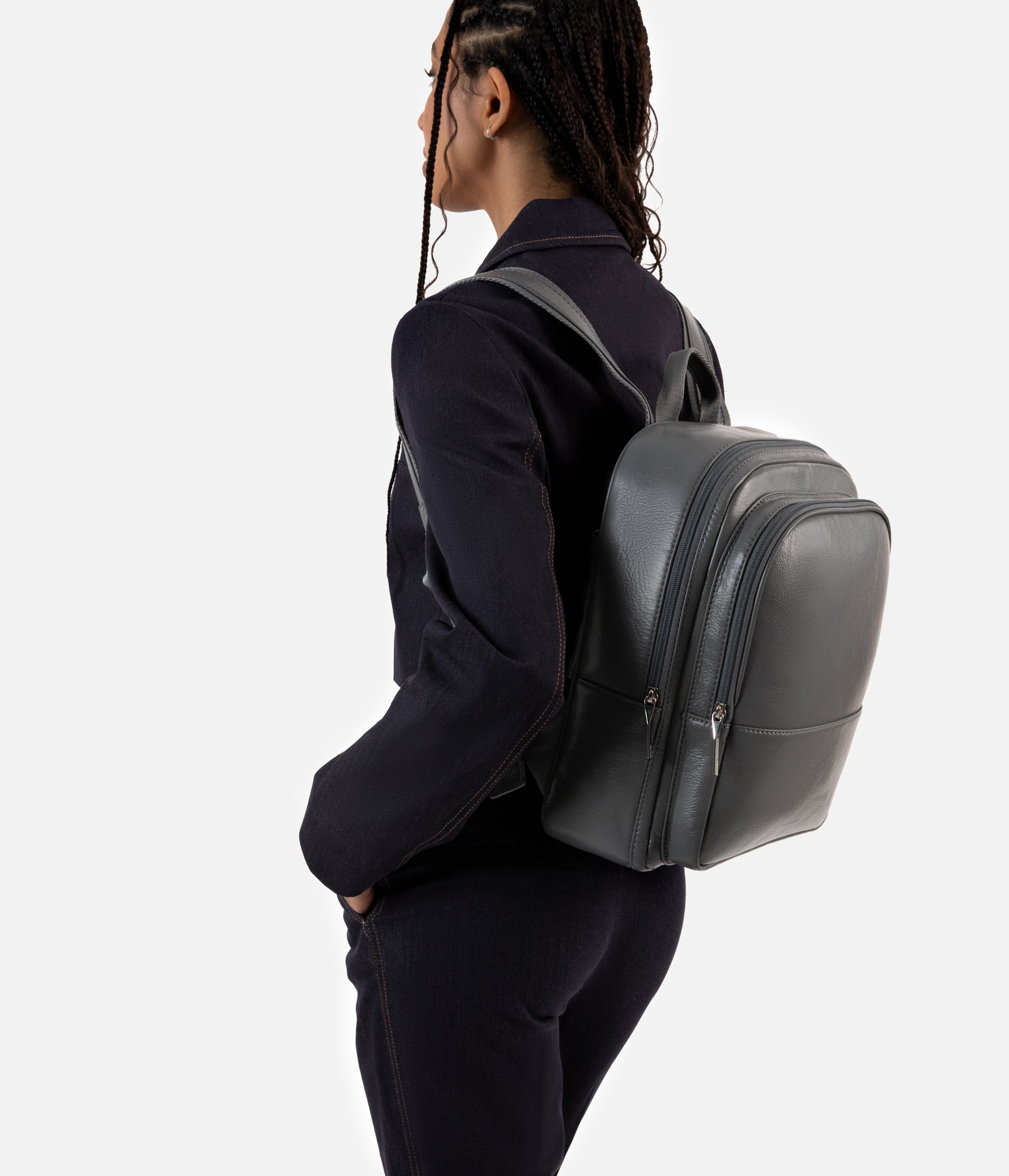 Matt & Nat Esme Theme Rucksack Schwarz 13 Zoll Laptop