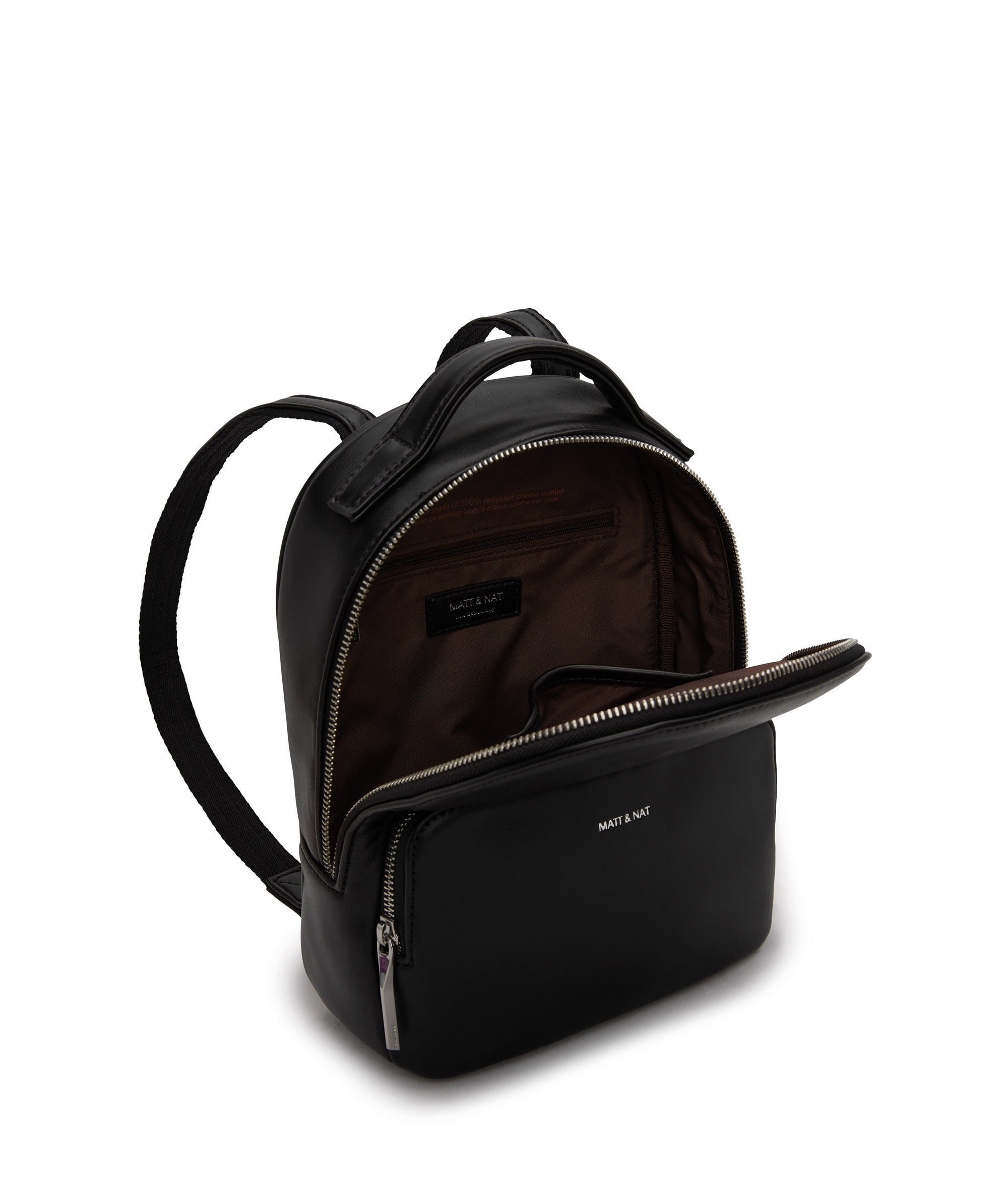 Matt & Nat Sol Caro SM Rucksack Schwarz vegan