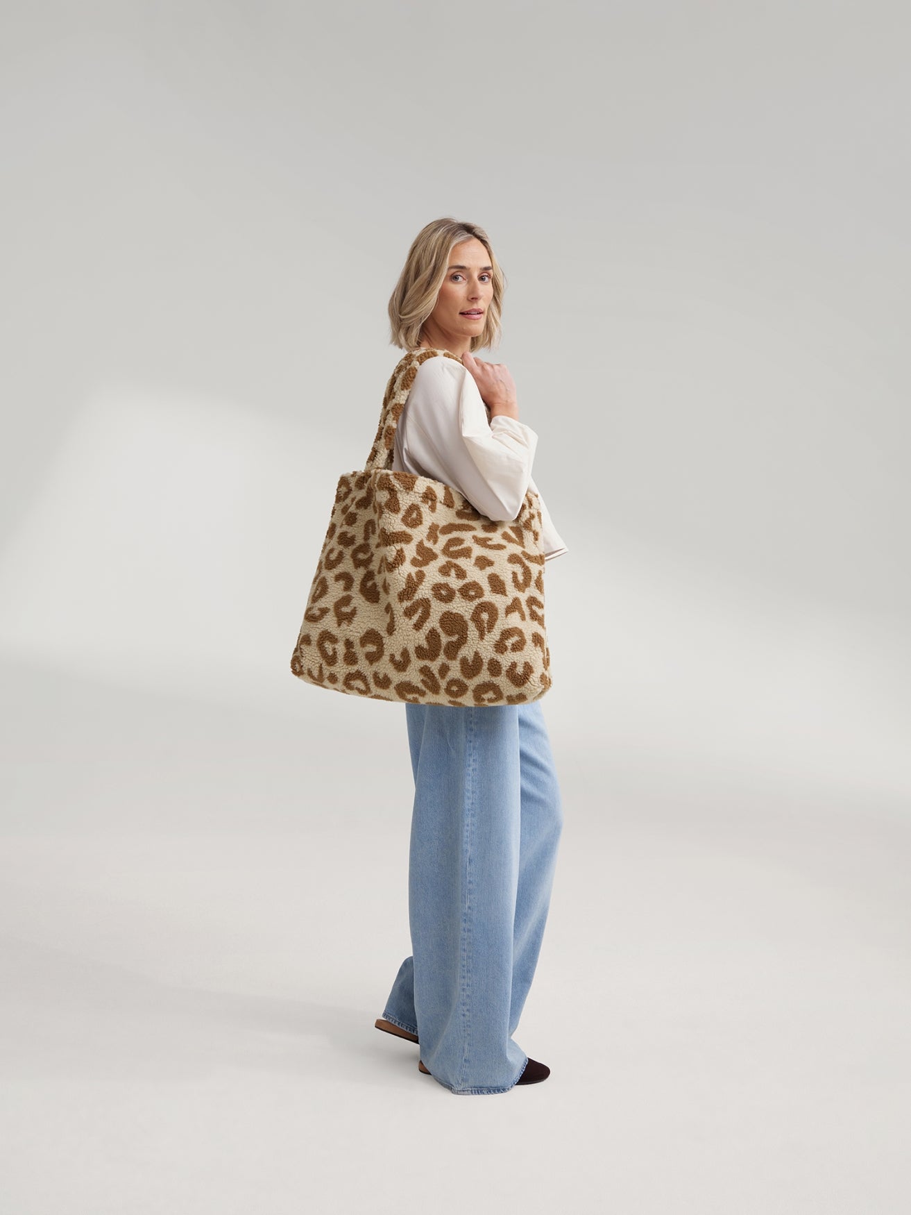 Studio Noos Teddy Mom Bag Wickeltasche Leopard