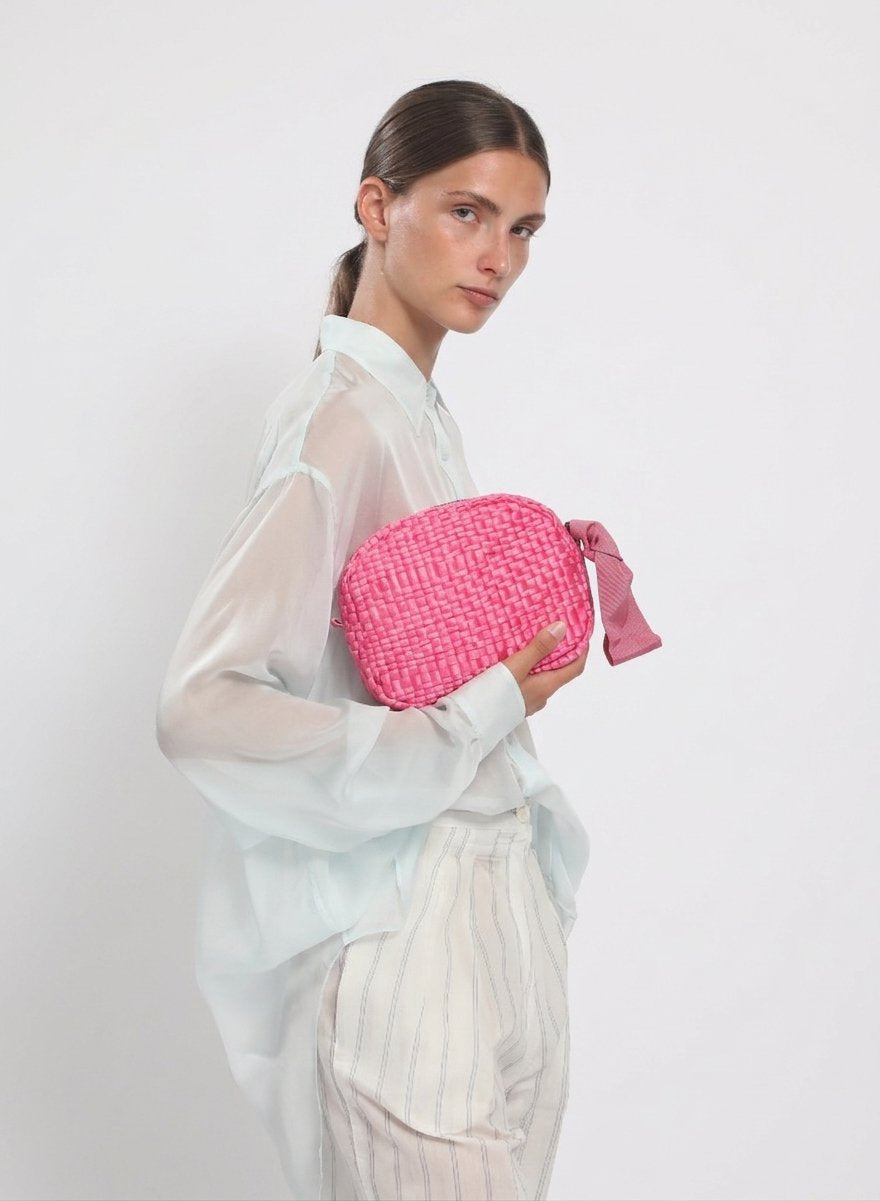 Maria la Rosa Isa Handtasche OS Bandgewebe