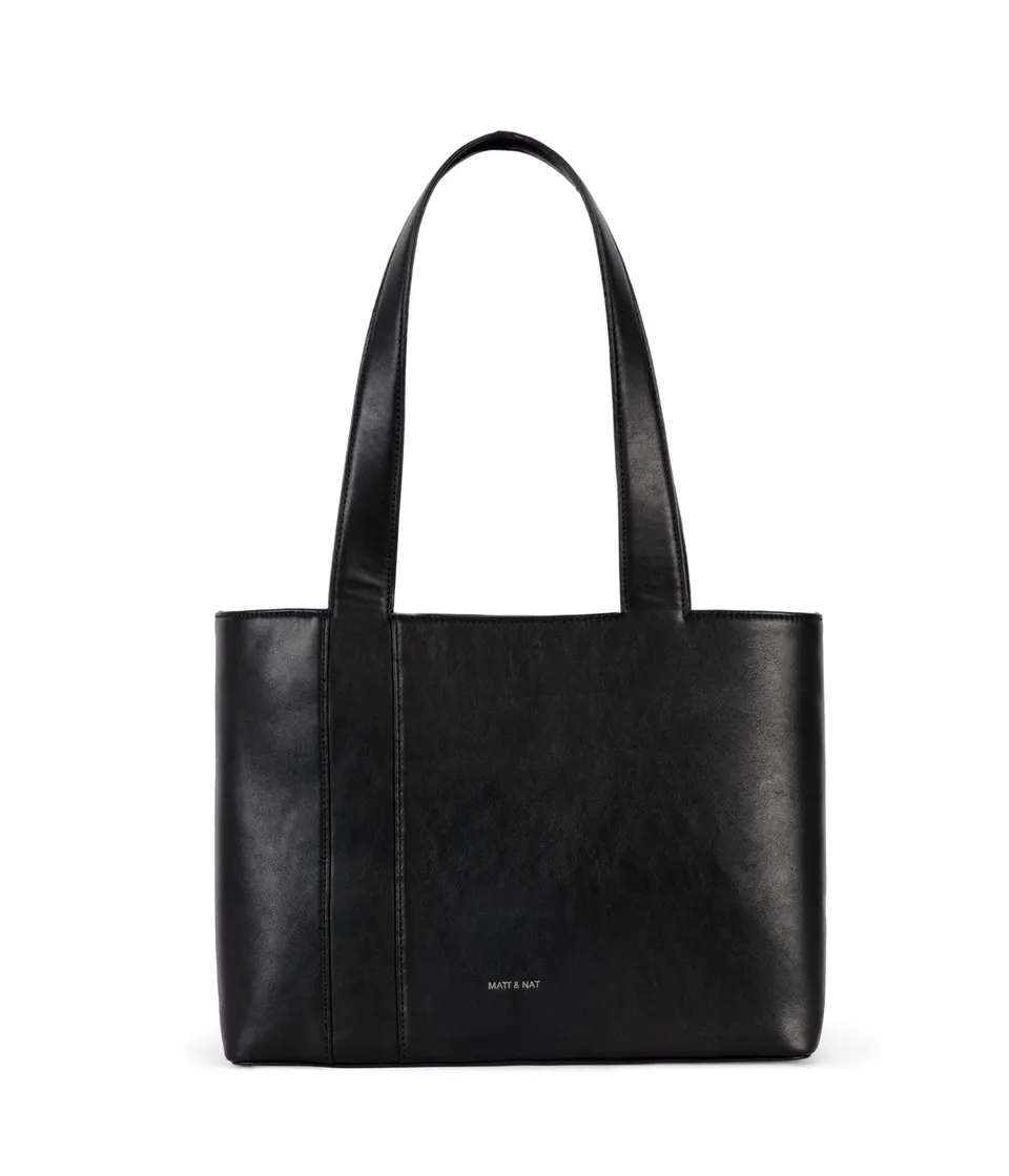 Matt & Nat Garni Forum Tote schwarz vegan Laptop