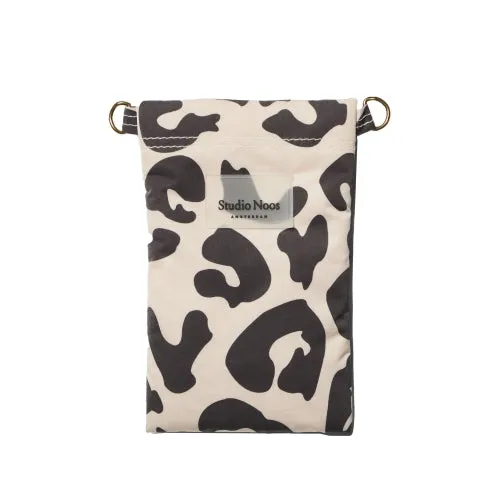 Studio Noos Puffy Handytasche Holy Cow schwarz