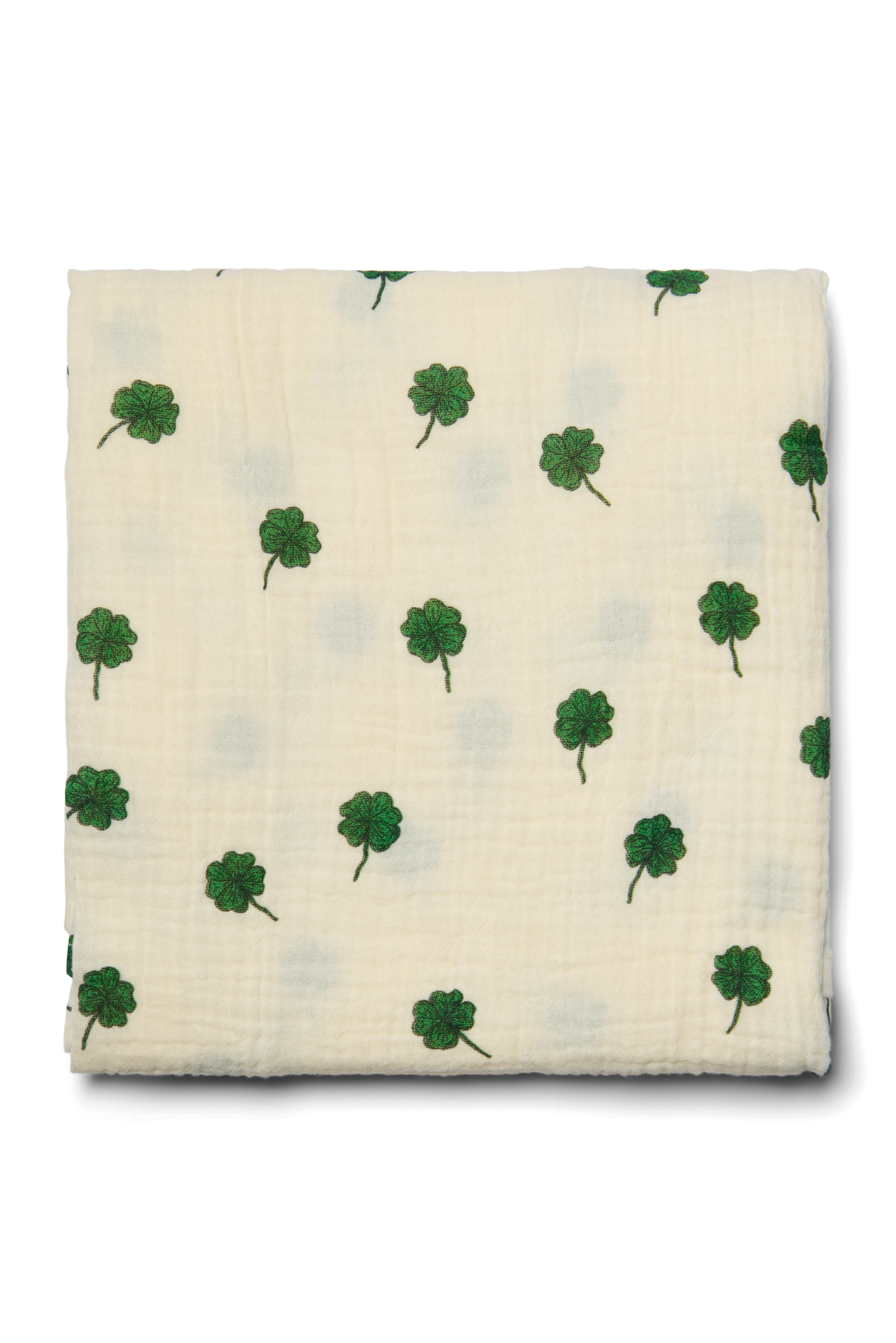 Studio Noos Swaddle Print Large Mulltuch White Clover