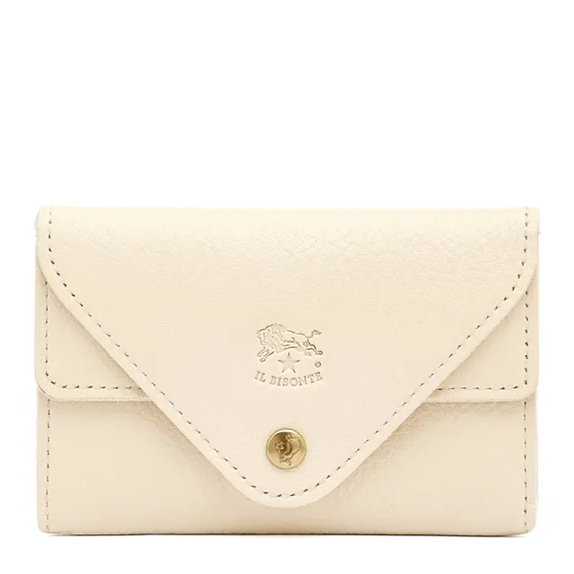 Il Bisonte Uffizi Kartenetui latte Brief-Format