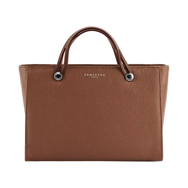 Lamarthe Fidele Handtasche Cognac Vollleder