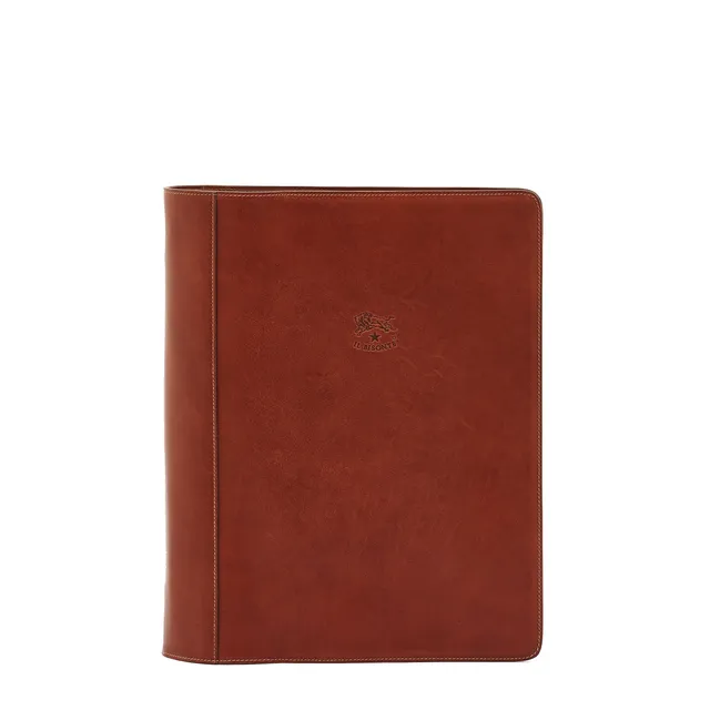 Il Bisonte Drehbuchmappe Leder seppia 3-Ringe