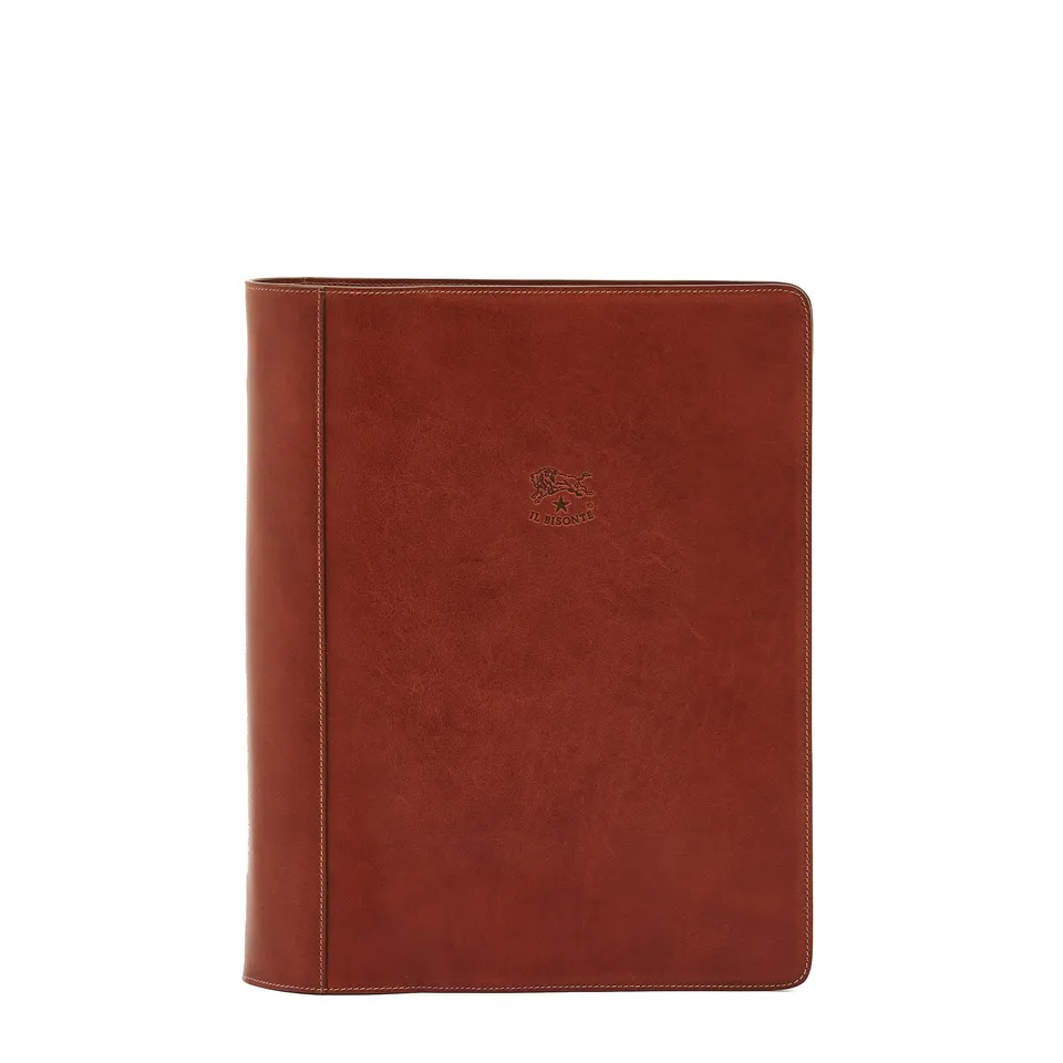 Il Bisonte Drehbuchmappe Leder seppia 3-Ringe
