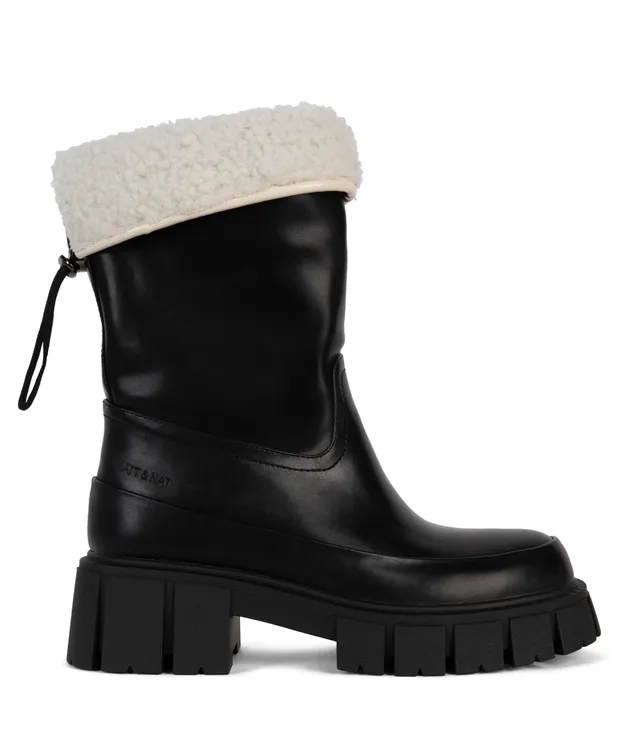 Matt & Nat Zuko Winterstiefel Schwarz Damen vegan