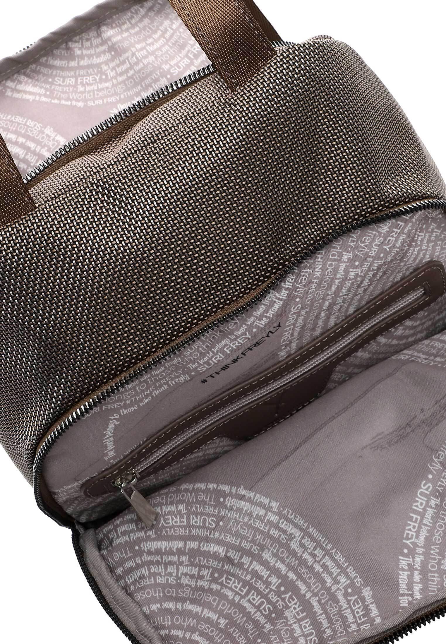 SURI FREY Suri Sports Marry Backpack Rucksack Taupe kompakt