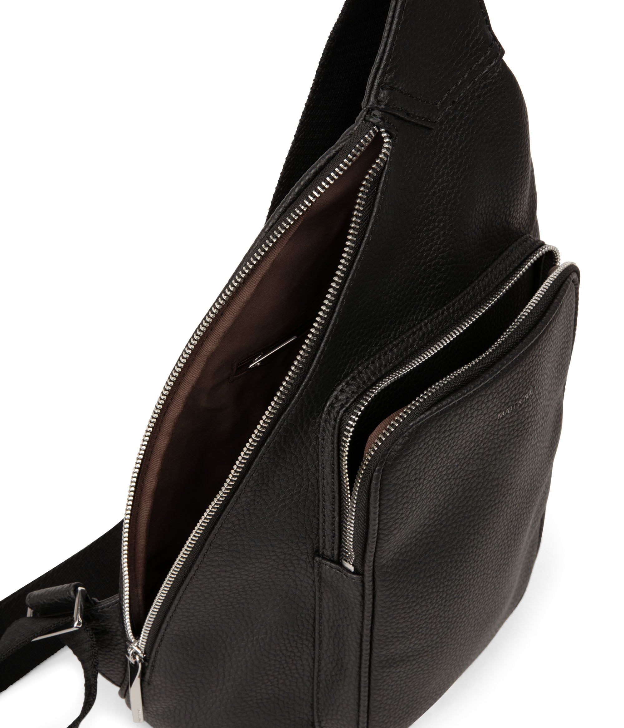 Matt & Nat Purity Orv Sling Bag Schwarz vegan