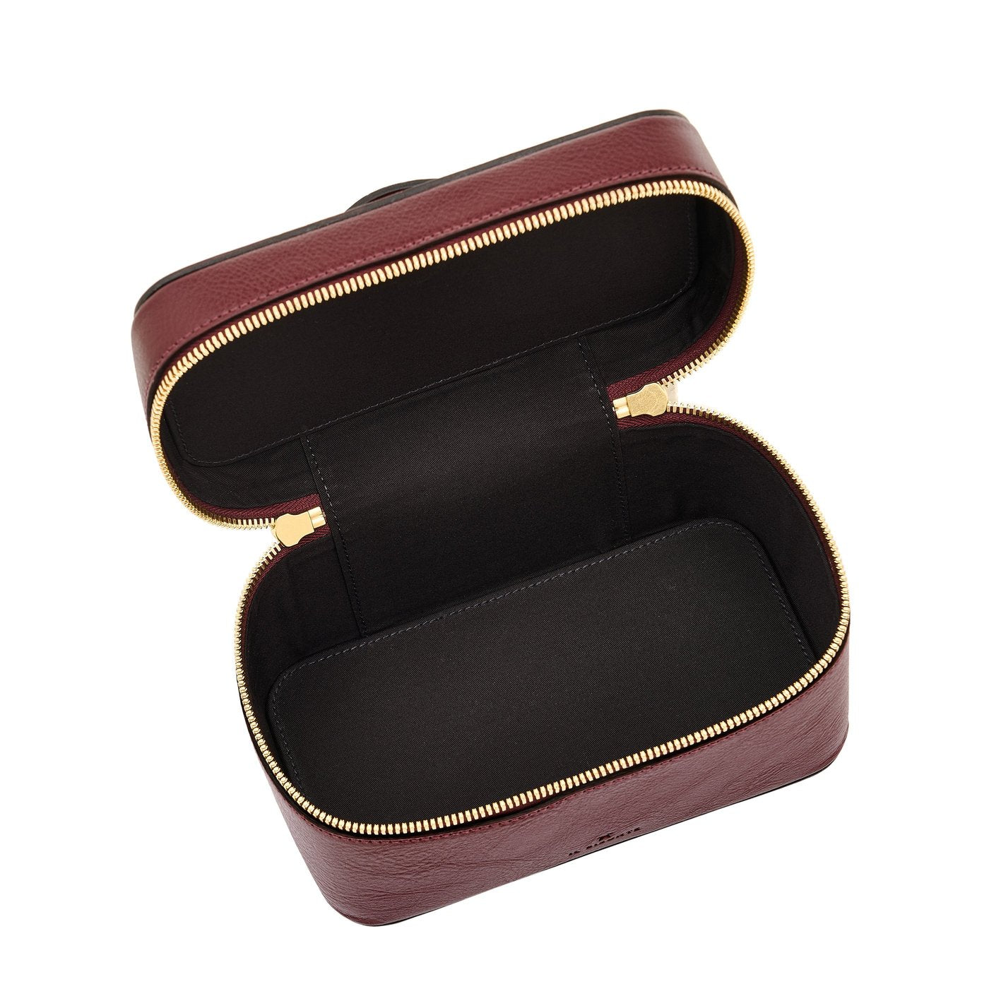 Il Bisonte Musa Kosmetiktasche Leder rot