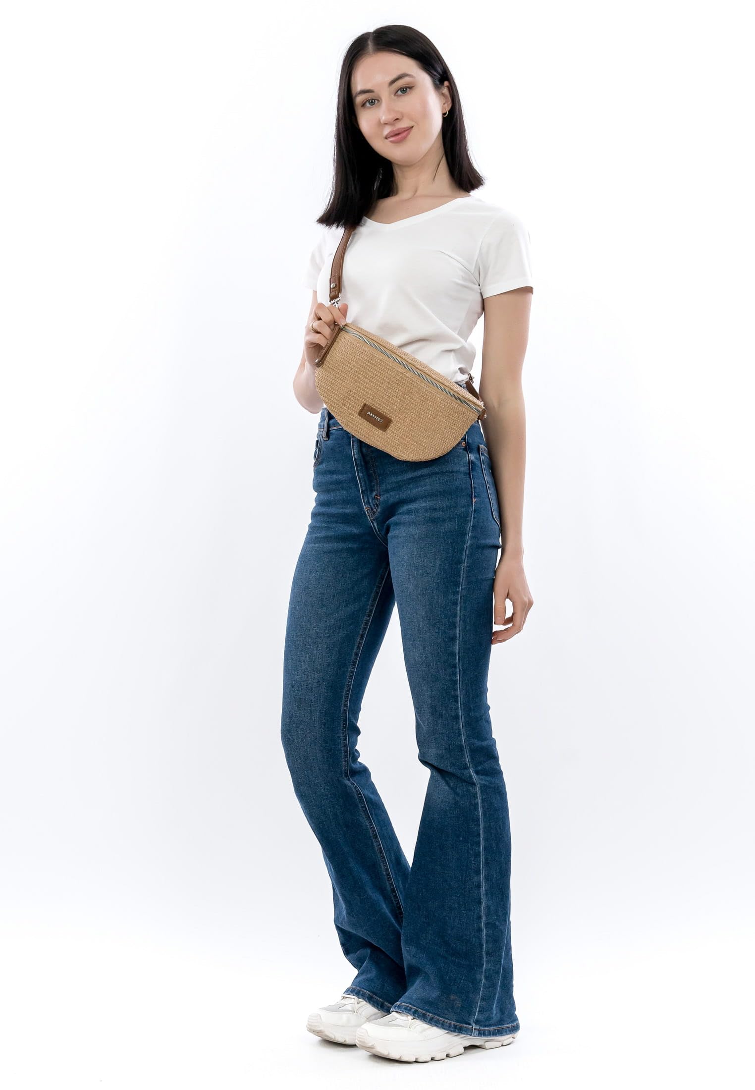 SURI FREY Cady Hand Bag Umhängetasche sand Baumwolle