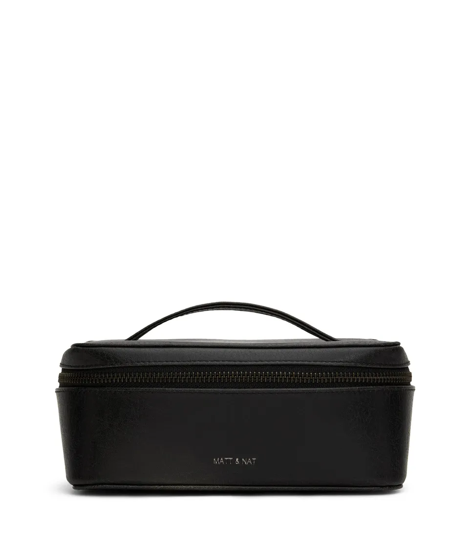 Matt & Nat Jule Vintage Vanity Case Schwarz Kulturbeutel