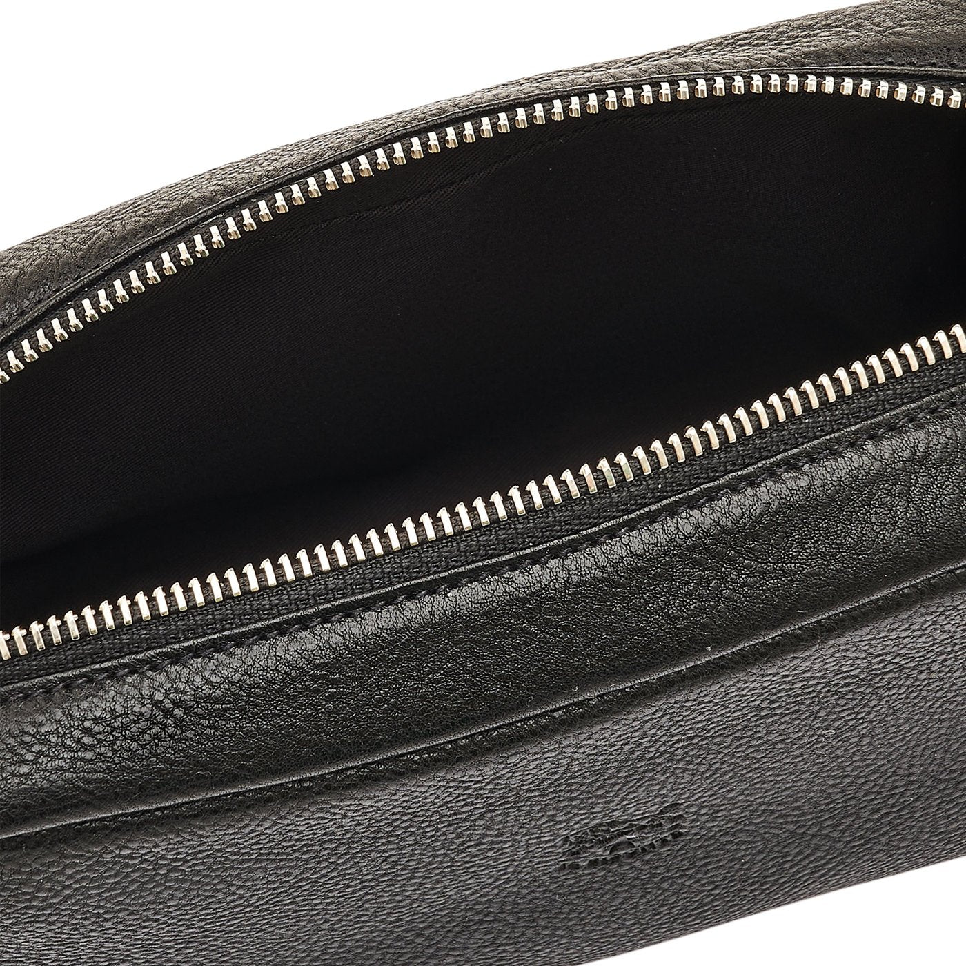 Il Bisonte Cestello Etui Schwarz Vintage-Leder