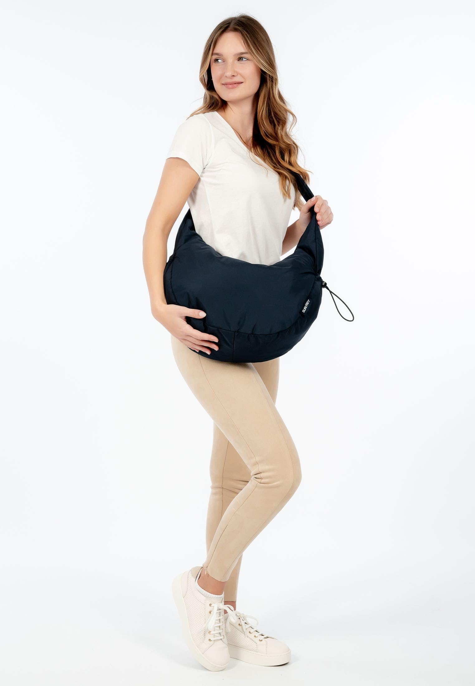 SURI FREY Holly Beutel Schultertasche blau mit Rucksackfunktion