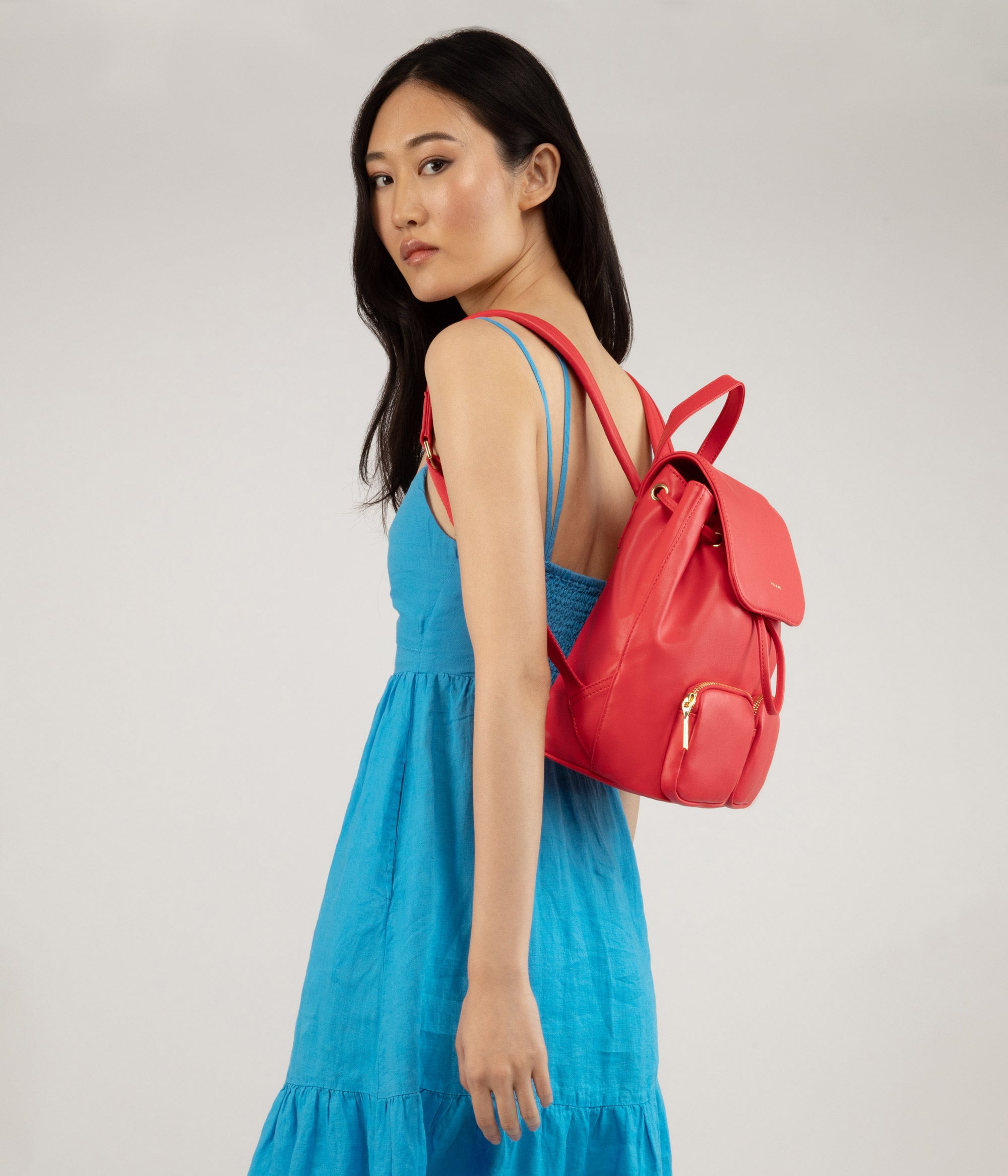 Matt & Nat Tatum Rucksack Schwarz recycelt