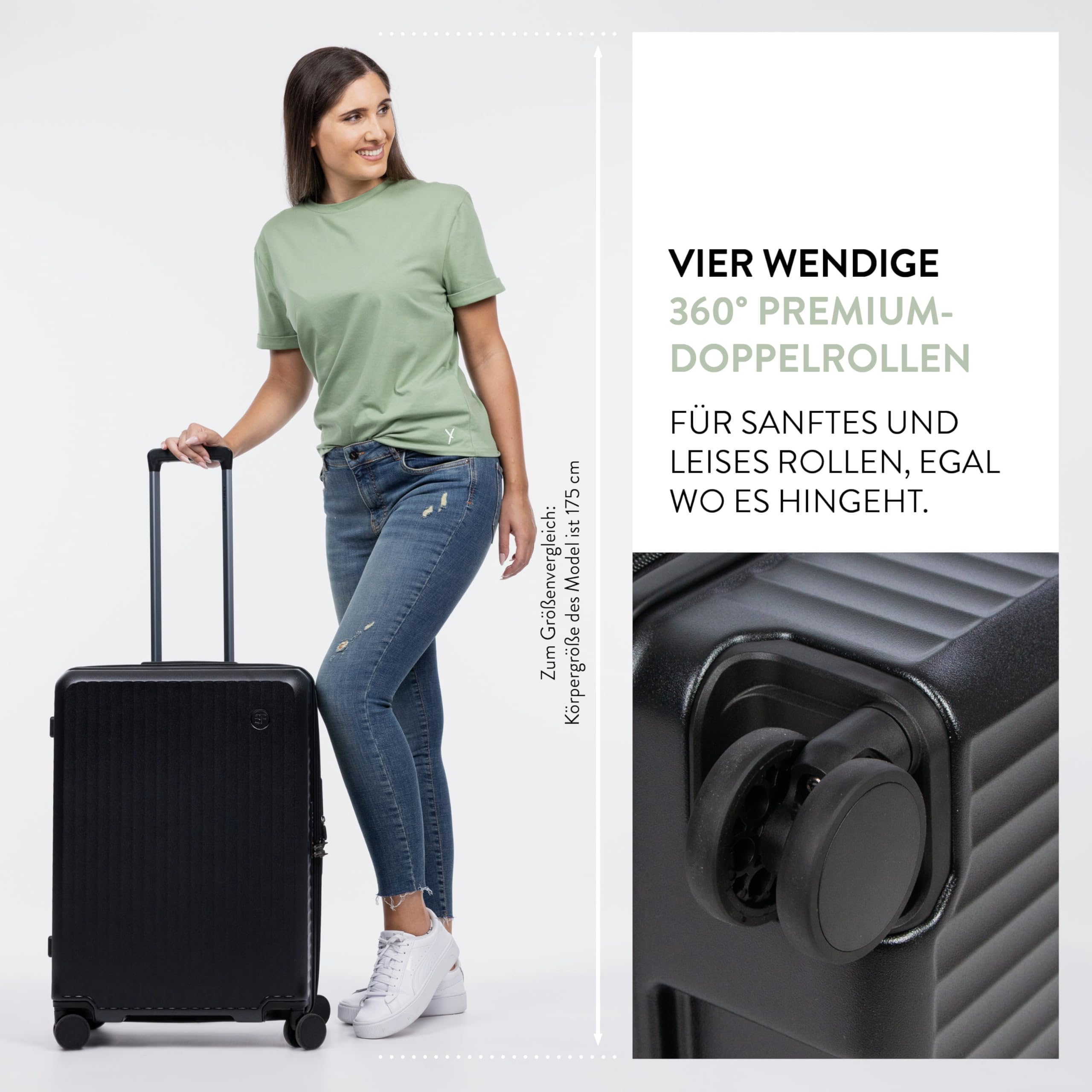 SURI FREY FreyWay Paris 70701 Koffer Schwarz 79 l