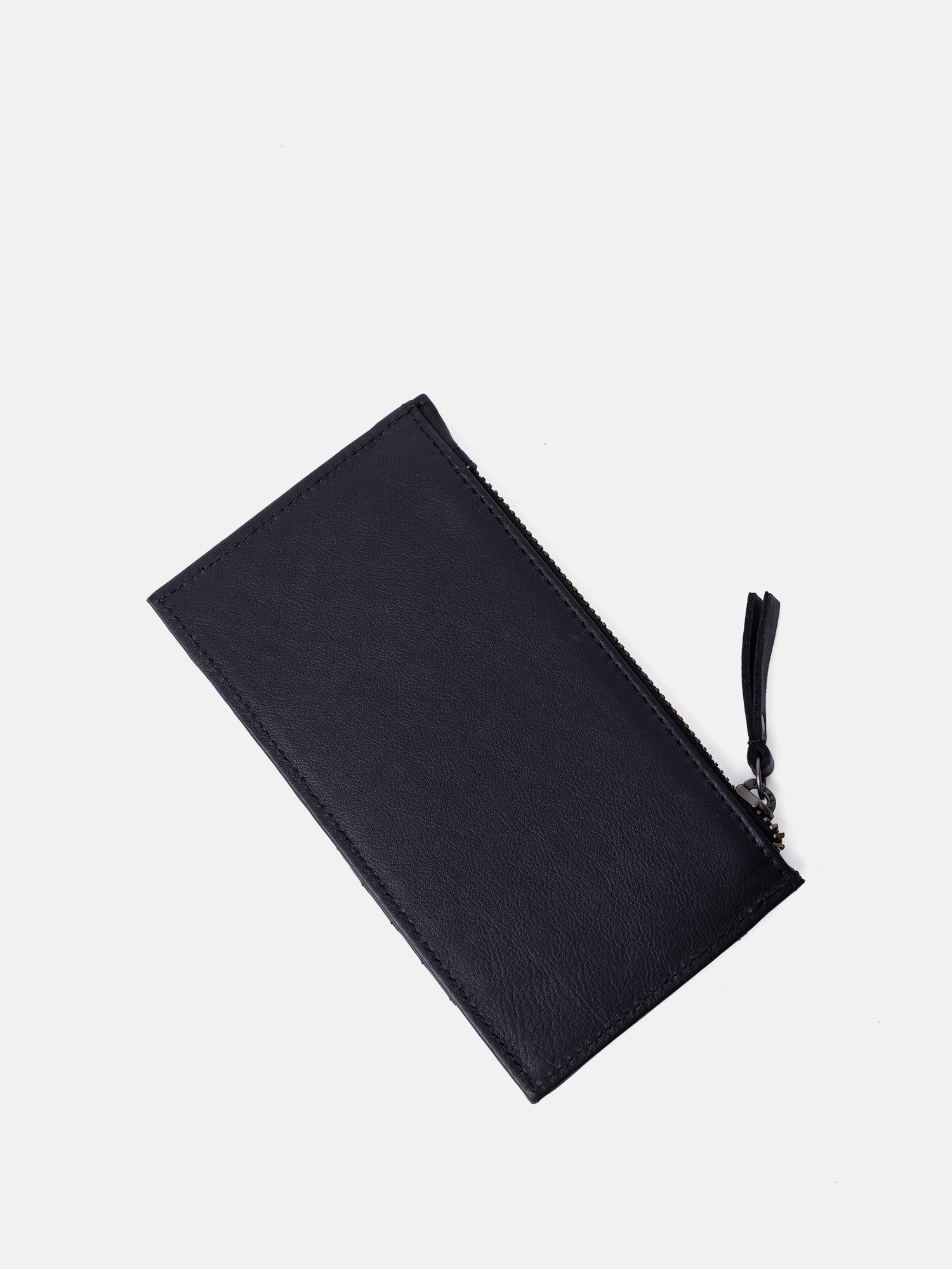 RE:DESIGNED Sonja Geldbörse Schwarz Vollleder